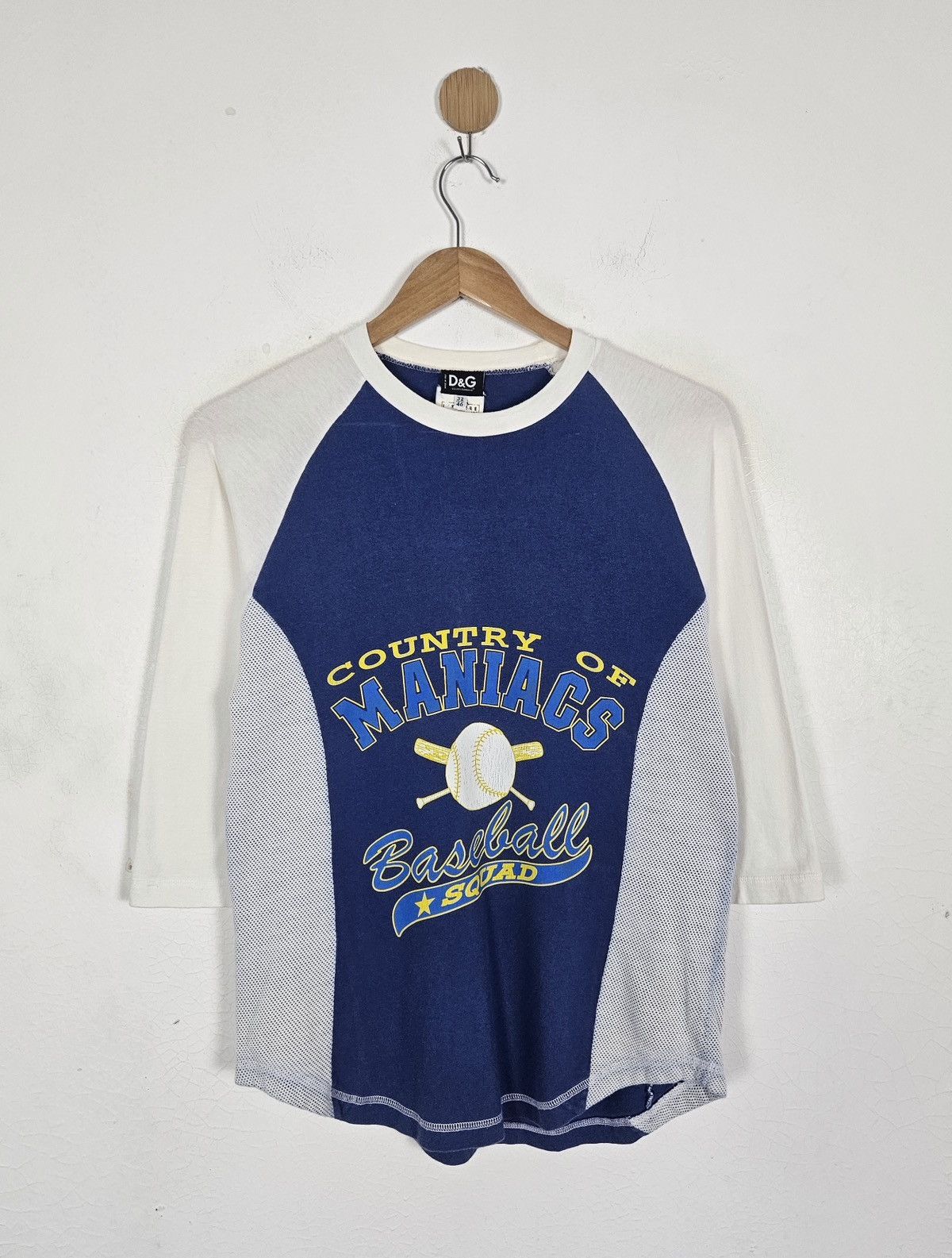 Dolce & Gabbana Dolce & Gabanna Country of Maniacs Baseball Raglan shirt Size US M / EU 48-50 / 2 - 1 Thumbnail