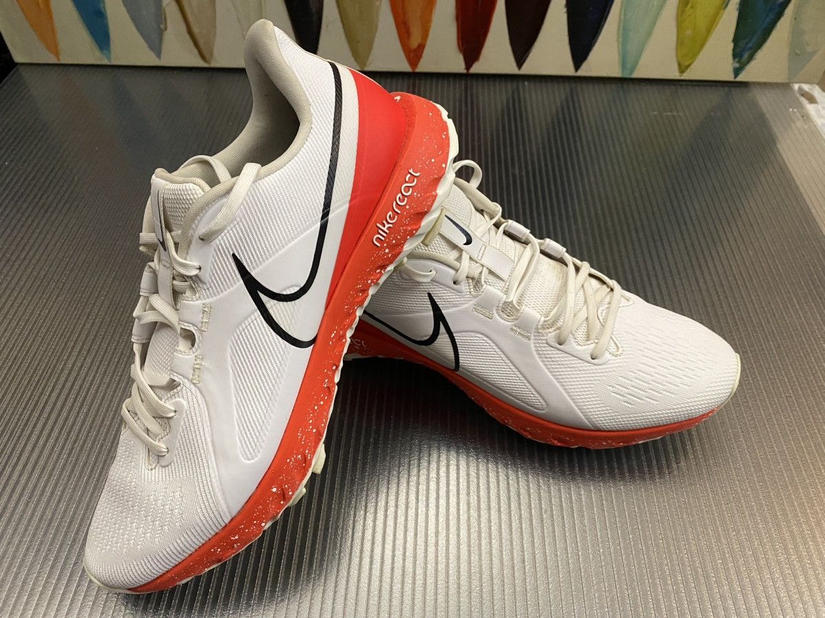 Nike Nike React Infinity Pro Golf Infrared 23 Red white 13 Size US 13 / EU 46 - 4 Thumbnail