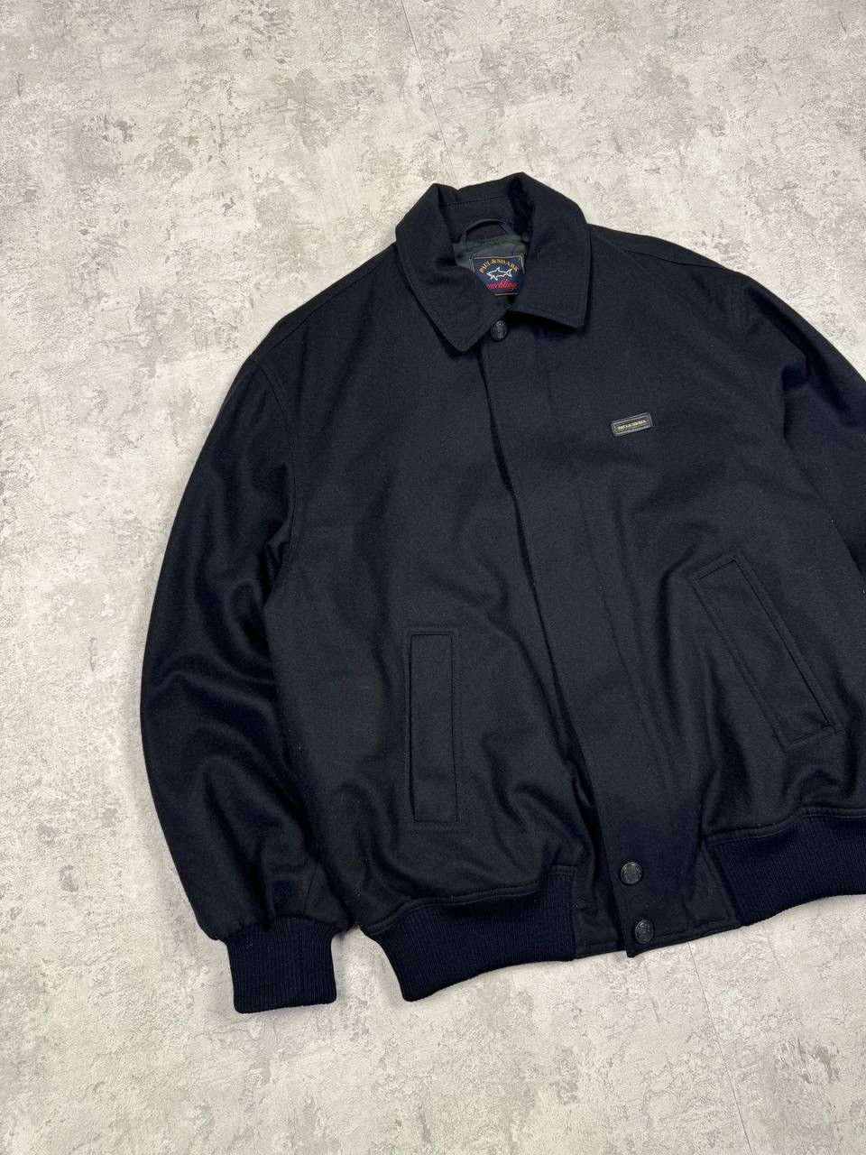 Paul & Shark Paul Shark Yachting Men's Wool Bomber Jacket Size L Size US L / EU 52-54 / 3 - 3 Thumbnail