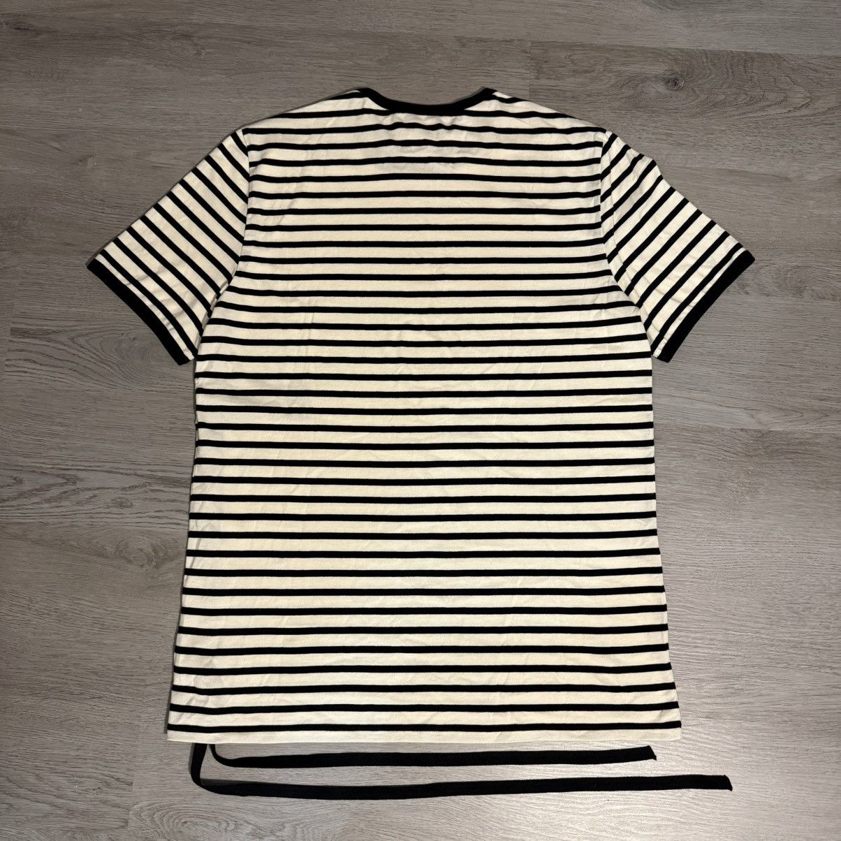 Ann Demeulemeester Ann Demeulemeester Aimar Striped Tee Size US M / EU 48-50 / 2 - 2 Thumbnail