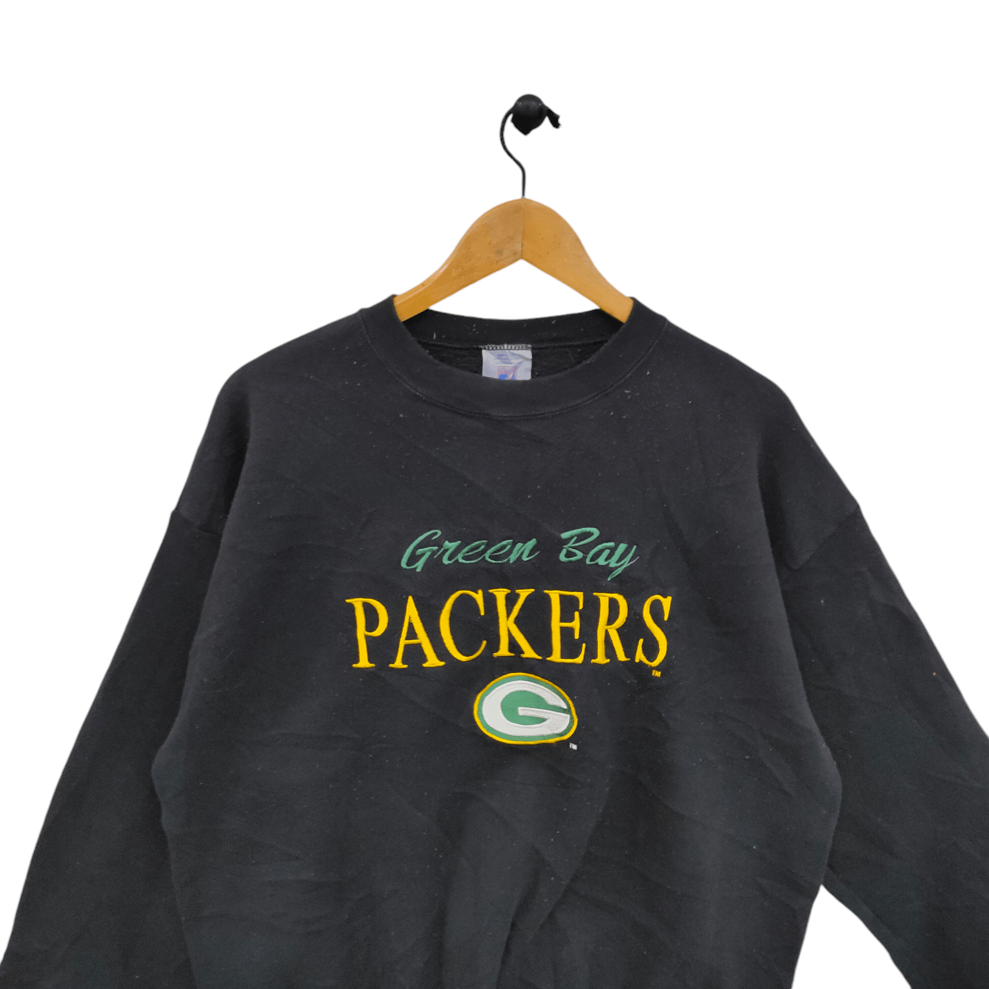 Logo 7 × NFL × Vintage 90s Green Bay Packers Sweatshirt Large Vintage Logo 7 NFL Size US XL / EU 56 / 4 - 4 Thumbnail