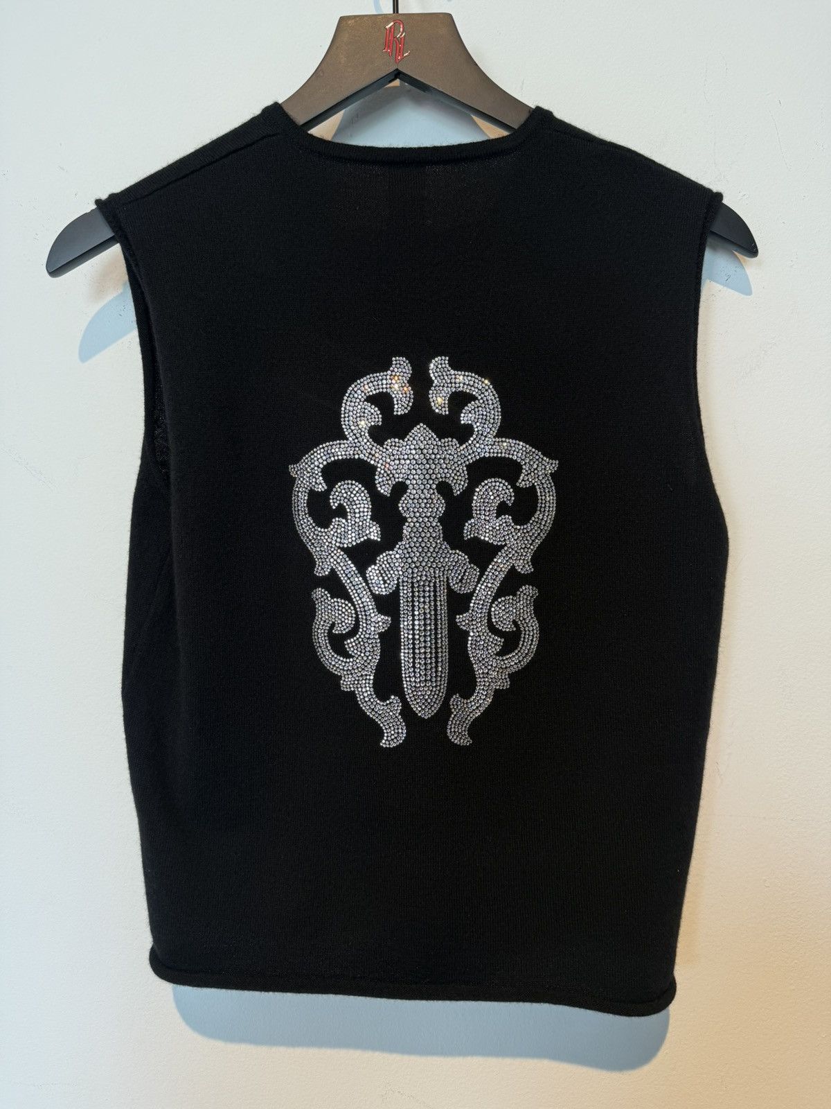 Chrome Hearts Cashmere crystal tank Size S / US 4 / IT 40 - 2 Thumbnail