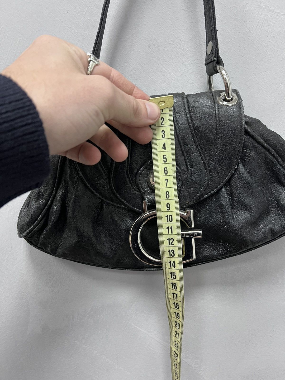 Guess × KMRii VINTAGE guess mini bag KMRII STYLE LEATHER BAG 90s Size ONE SIZE - 9 Thumbnail