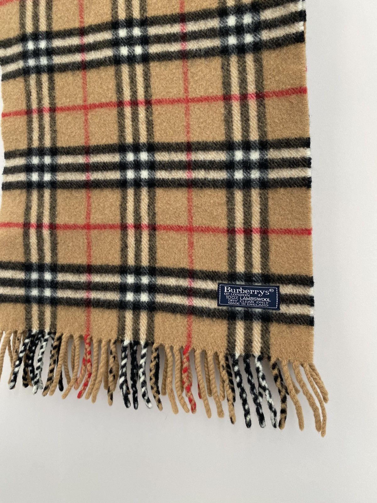 Burberry BURBERRY SCARF in CASHMERE NEW VINTAGE Size ONE SIZE - 2 Thumbnail