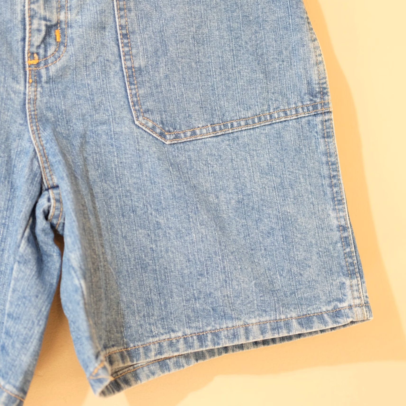 Faded Glory Faded Glory Denim Shorts Women's 10 100% Cotton Blue Mid Rise 7" Inseam Casual Jeans Shorts Pants Vintage No? Size 32" / US 10 / IT 46 - 4 Thumbnail