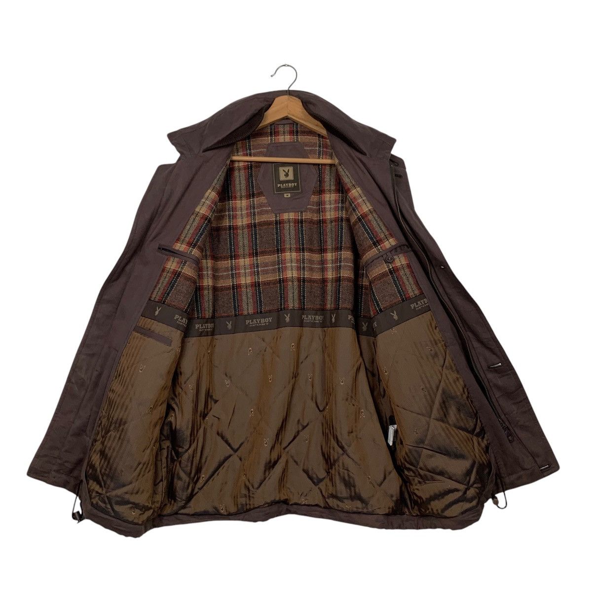 Playboy Vintage 90’s PLAYBOY Utility Casual Jacket #2532-C114 Size US M / EU 48-50 / 2 - 12 Thumbnail