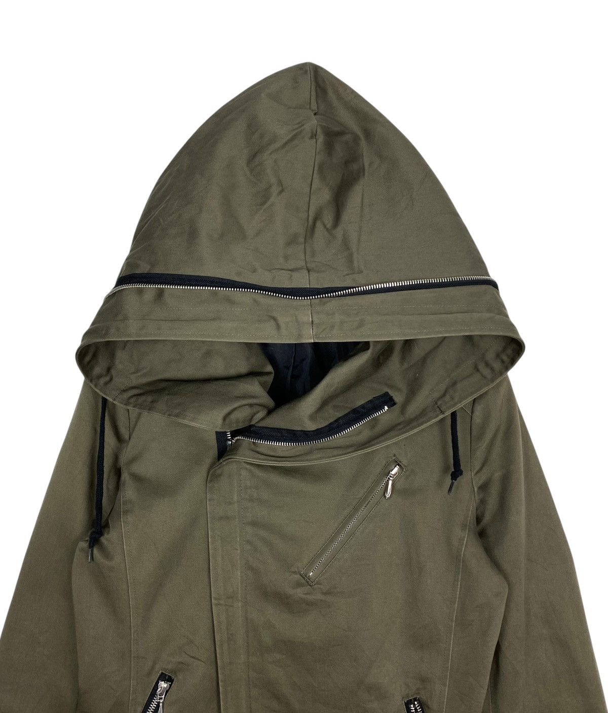 Japanese Brand Rare‼️ Tess Asymmetrical Hoodie Jacket Size XS / US 0-2 / IT 36-38 - 4 Thumbnail