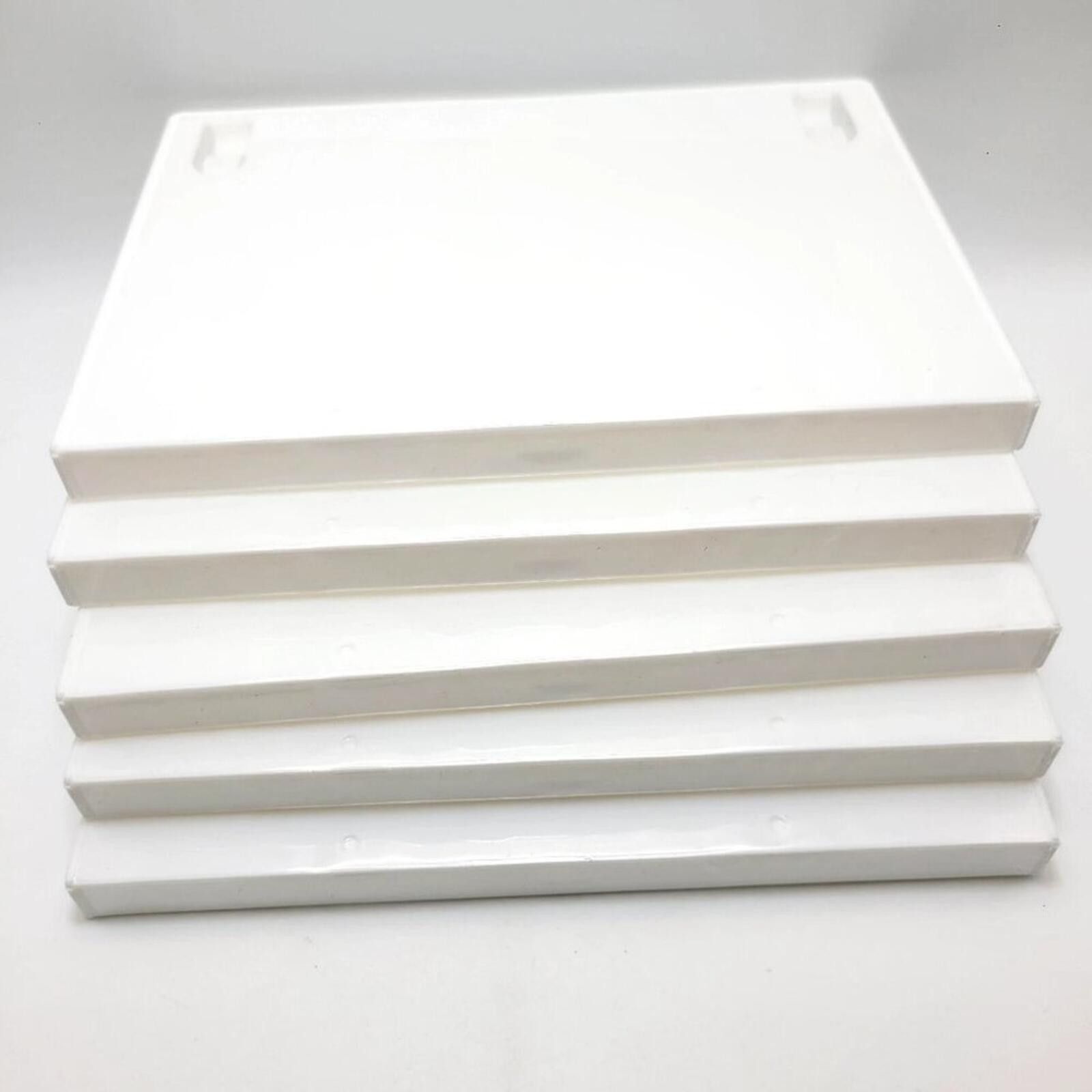 Other 5x Nintendo Wii White Game Cases Boxes Replacements Size ONE SIZE - 5 Thumbnail