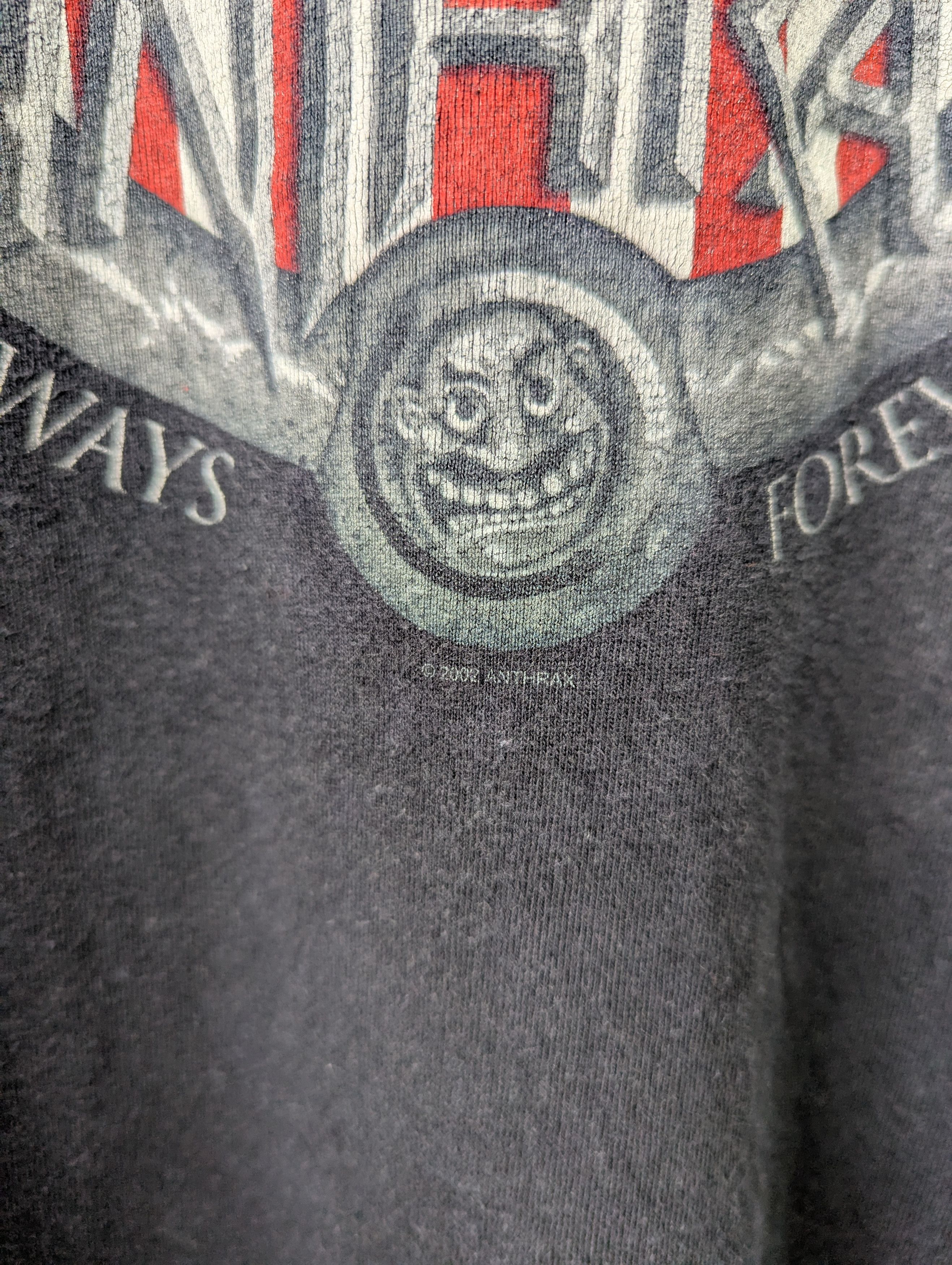 Band Tees 🔥FREE SHIPPING🔥Y2K Anthrax Metallus Maximus Band Tshirt Size US M / EU 48-50 / 2 - 3 Thumbnail