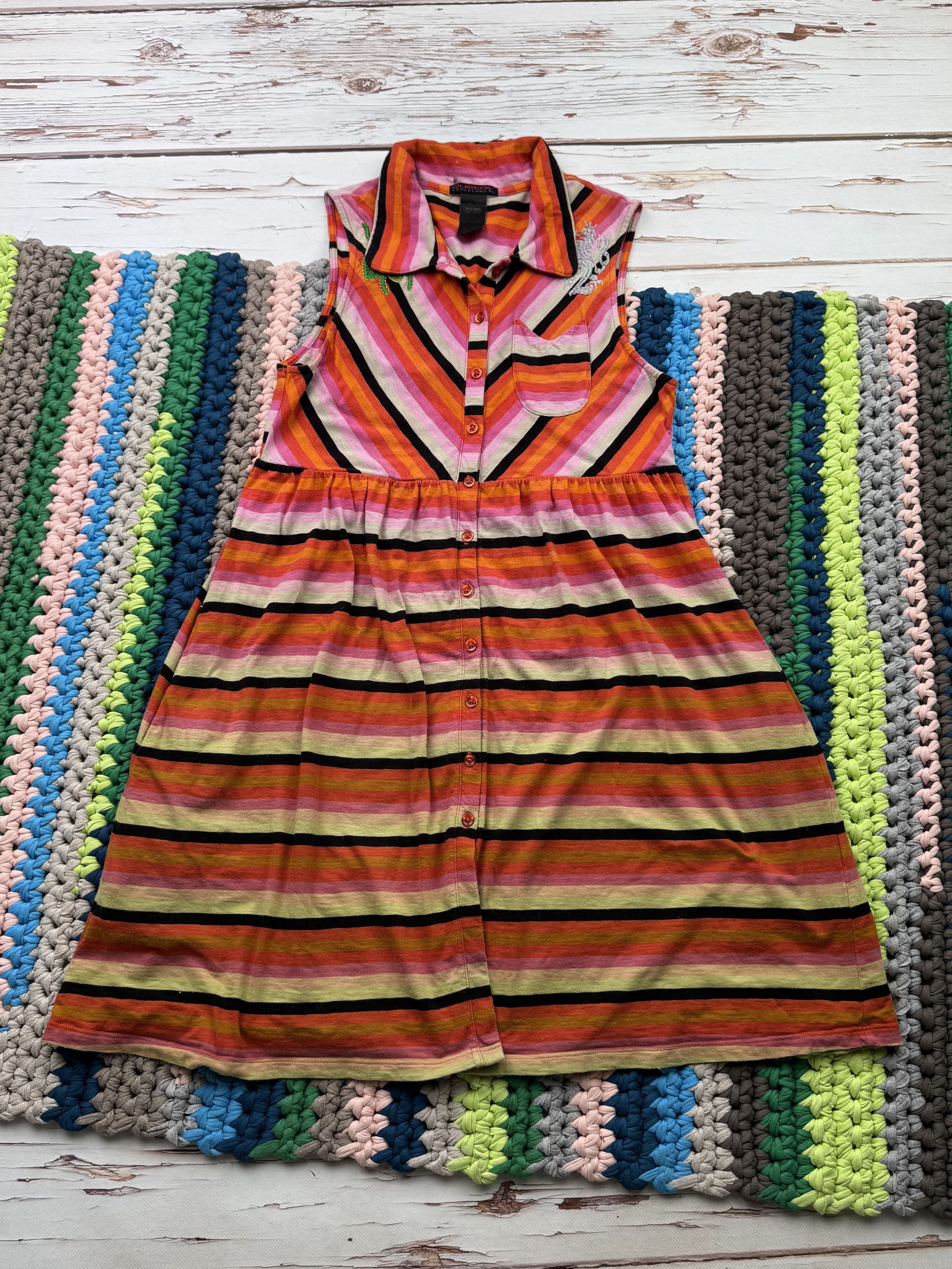 Custo Barcelona Custo Barcelona Vintage Dress (V88)(D10) Size S / US 4 / IT 40 - 1 Thumbnail