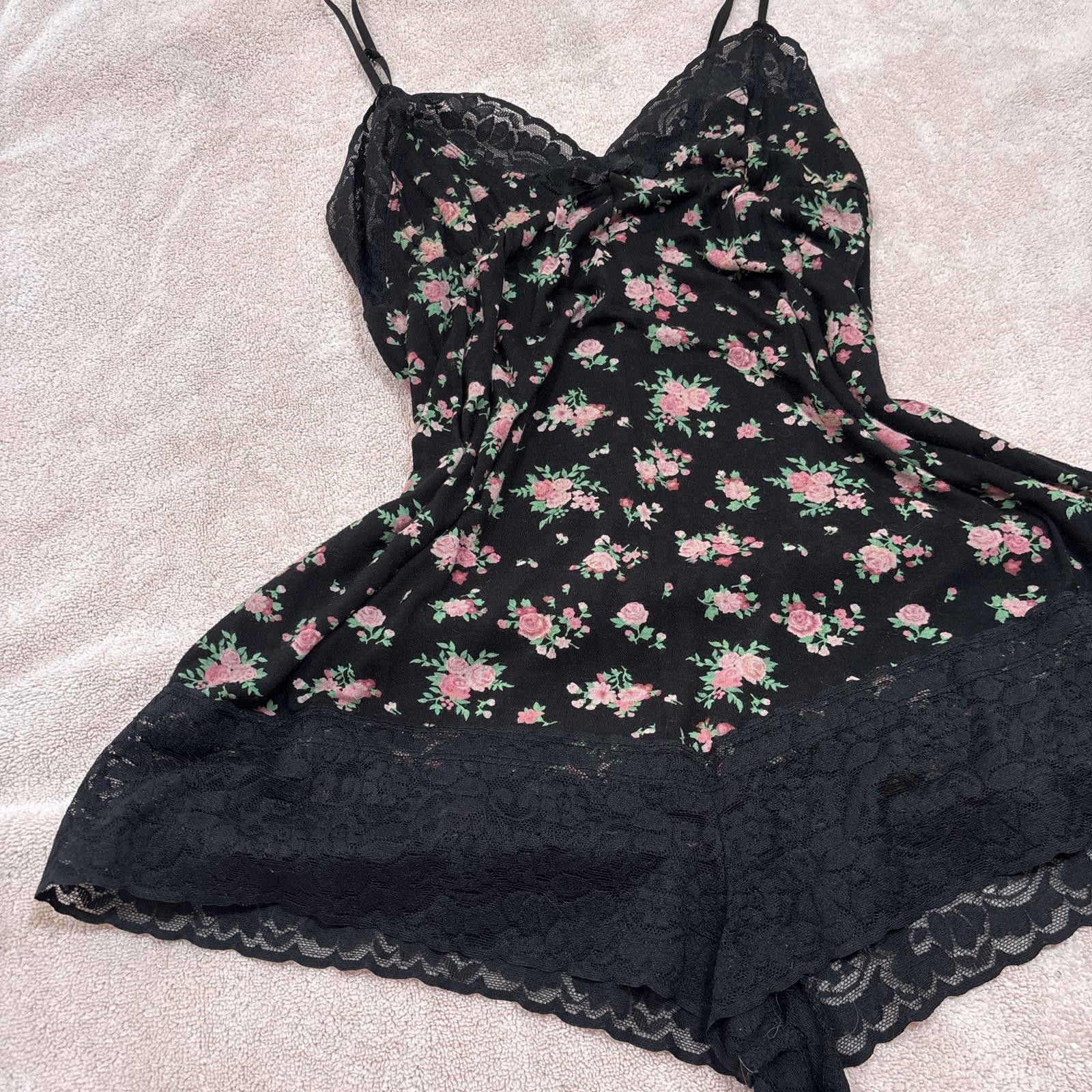 Forever 21 vintage forever 21 floral lace romper Size S / US 4 / IT 40 - 4 Thumbnail