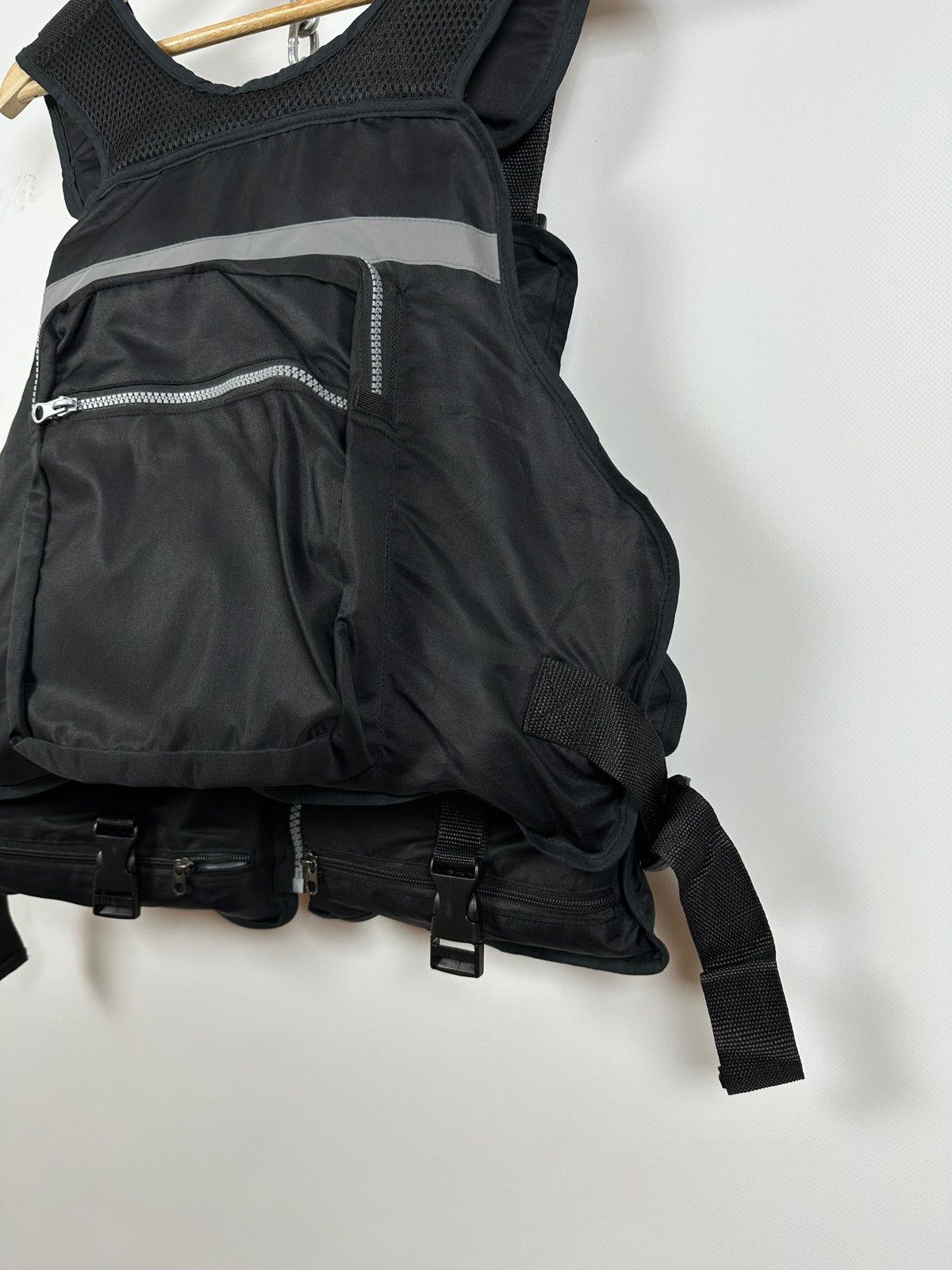 Japanese Brand Multipocket Cargo Utility Vest Y2K Size US XL / EU 56 / 4 - 18 Thumbnail
