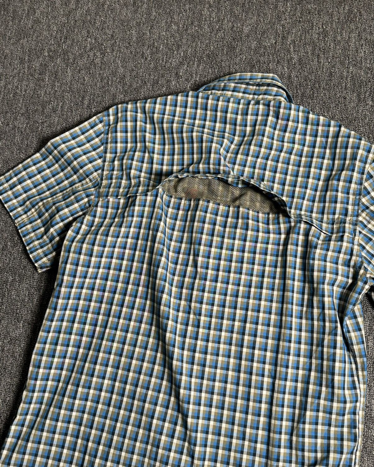 Fjallraven Fjallraven Ovik Shirt Men Button Up Plaid Blue Regular Fit Size US M / EU 48-50 / 2 - 4 Thumbnail