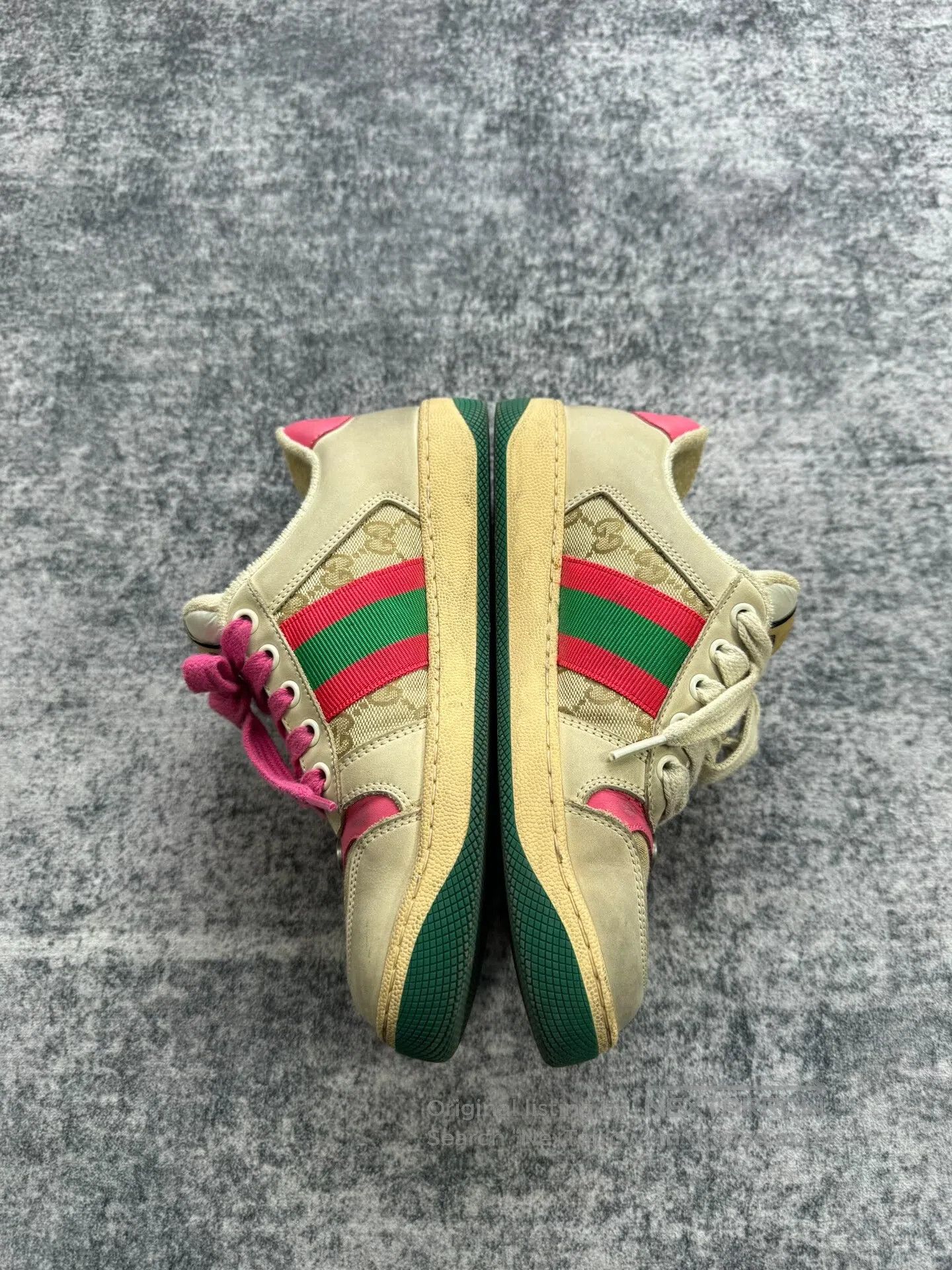 Gucci Guicci Pink Dirty Sneakers| Size US 5 / IT 35 - 4 Thumbnail