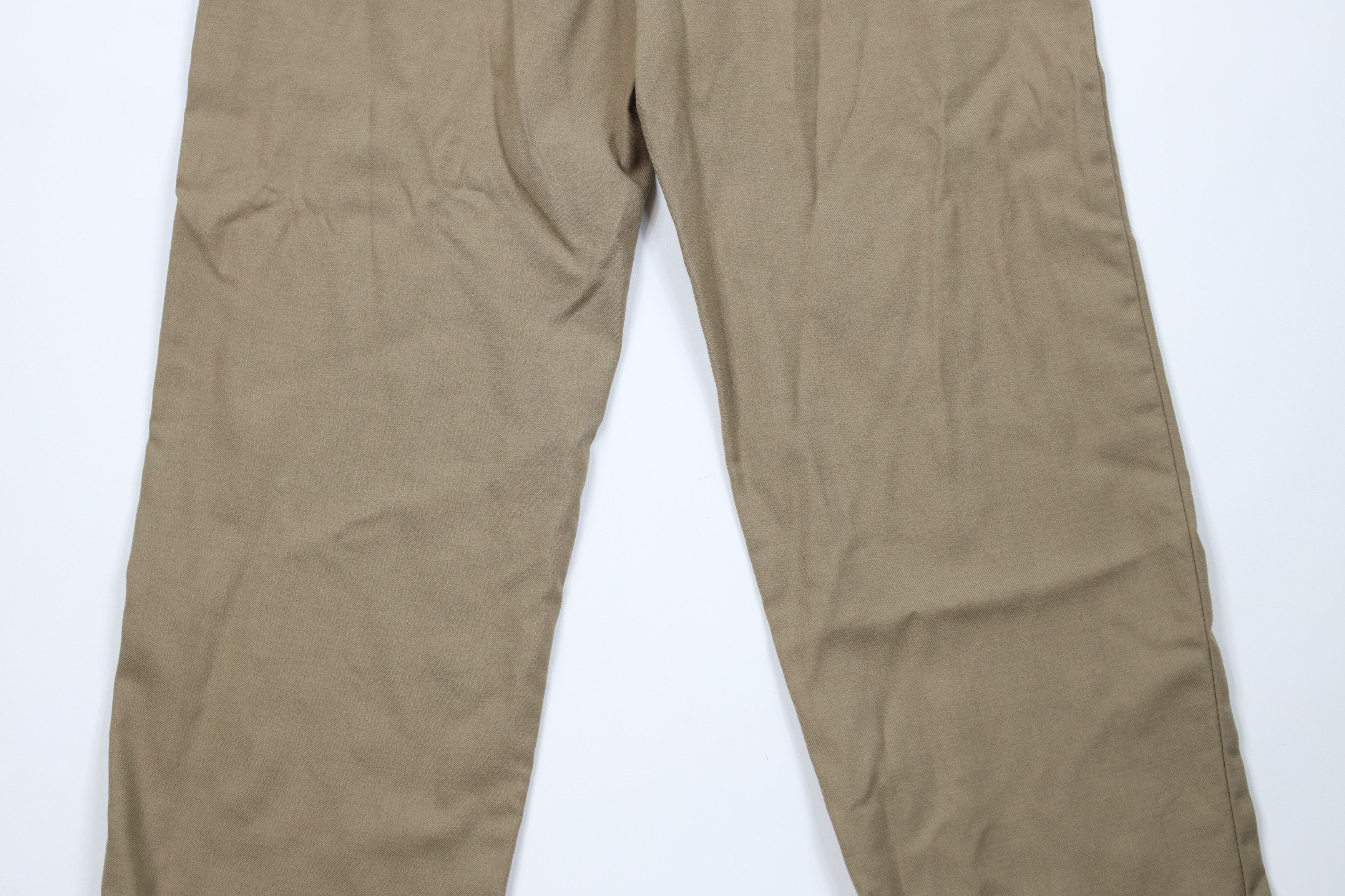 L.L. Bean Vintage LL Bean Wide Leg Chino Pants Trousers Beige Brown Size US 32 / EU 48 - 11 Thumbnail