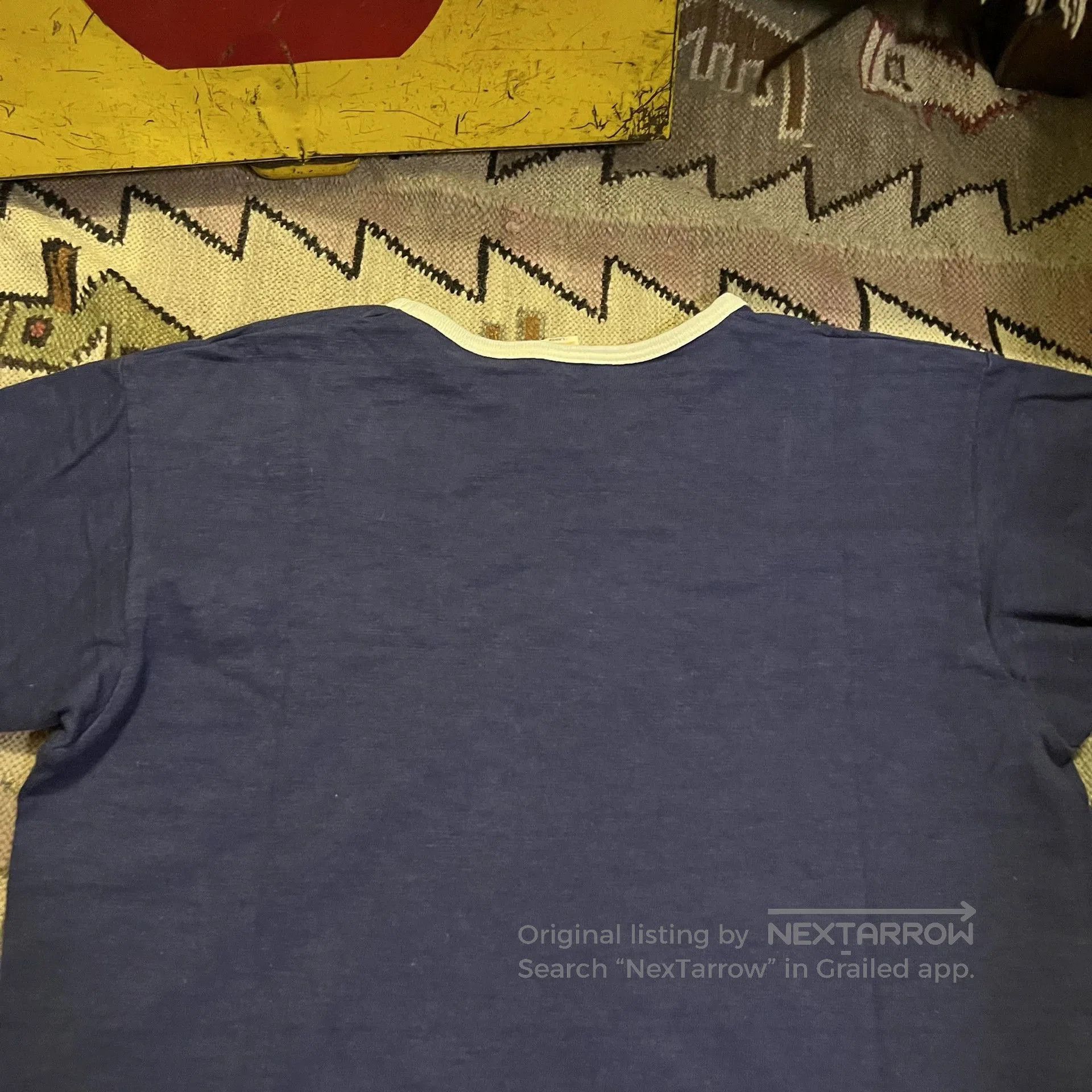 Vintage Navy USAFA Graphic Tee Shirt. Size US L / EU 52-54 / 3 - 6 Thumbnail