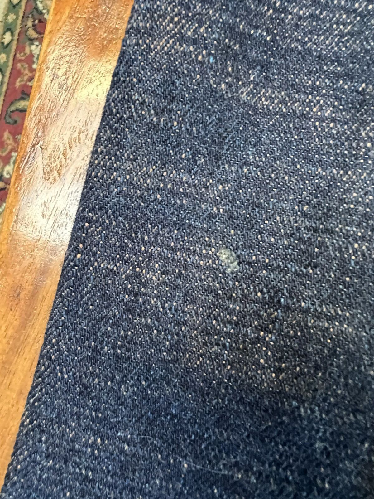 Japan Blue Okayama Denim ODJB019 18OZ. "SIDERITE SLUB" SELVEDGE JEANS Size US 31 - 18 Thumbnail