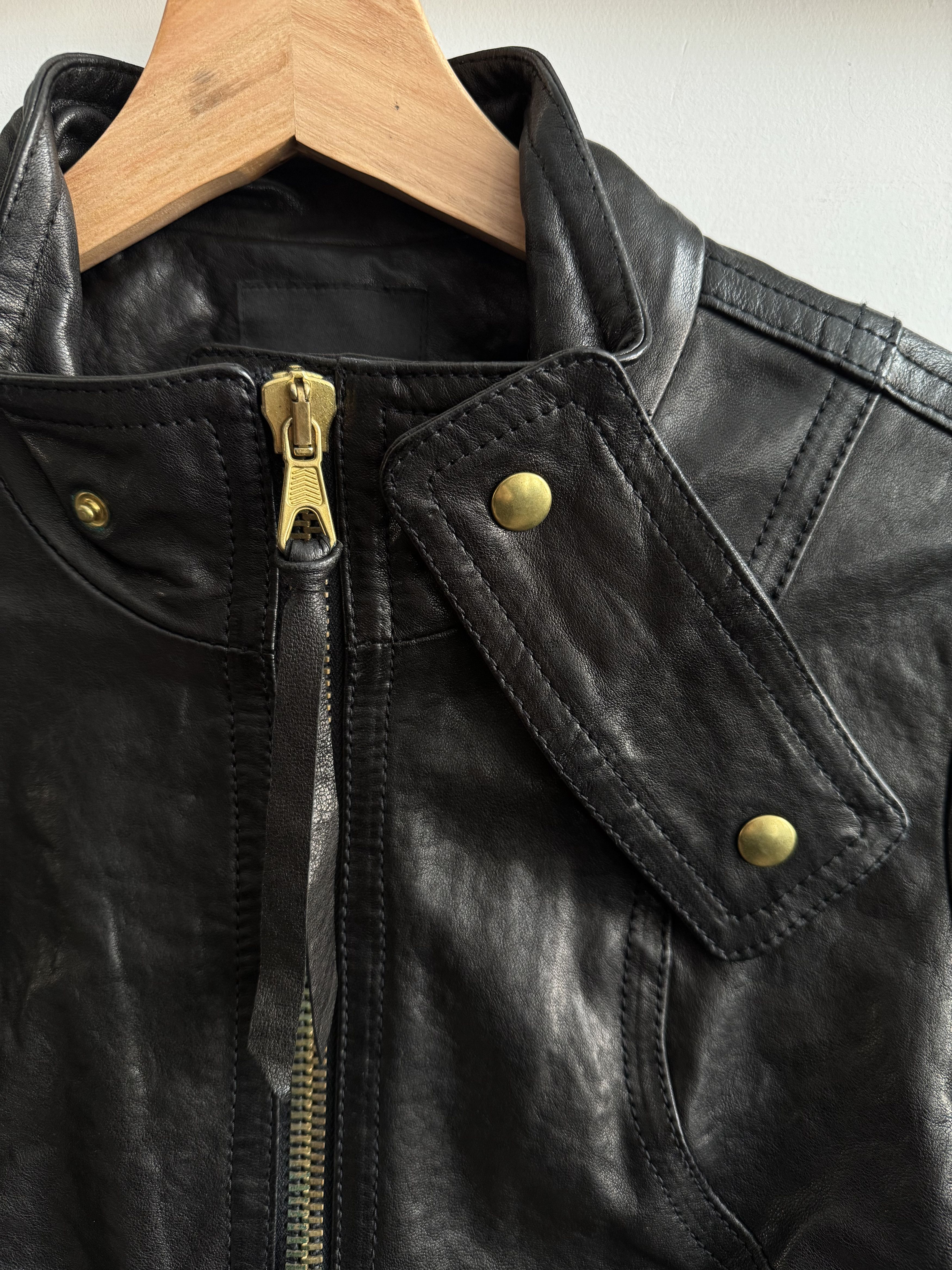 SMYTHE Smythe Leather Jacket Size 6 Size M / US 6-8 / IT 42-44 - 3 Thumbnail