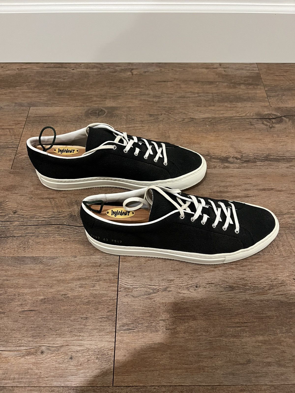 Common Projects Common Projects Achilles Premium Black Size US 10 / EU 43 - 4 Thumbnail