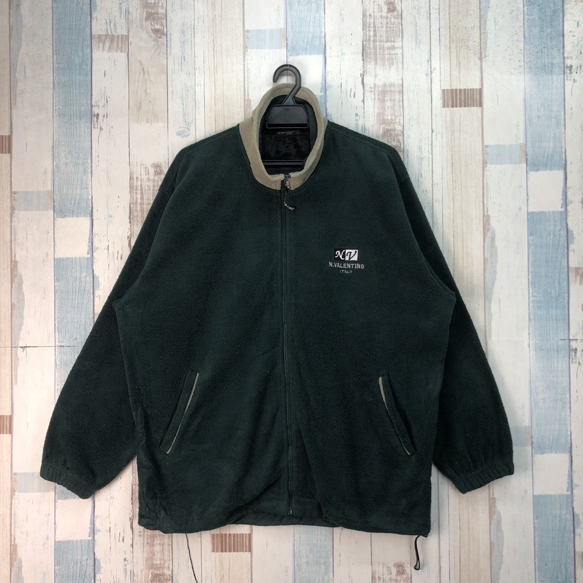 Valentino × Vintage Vintage Nicola Valentino Fleece Jacket Size US L / EU 52-54 / 3 - 2 Thumbnail