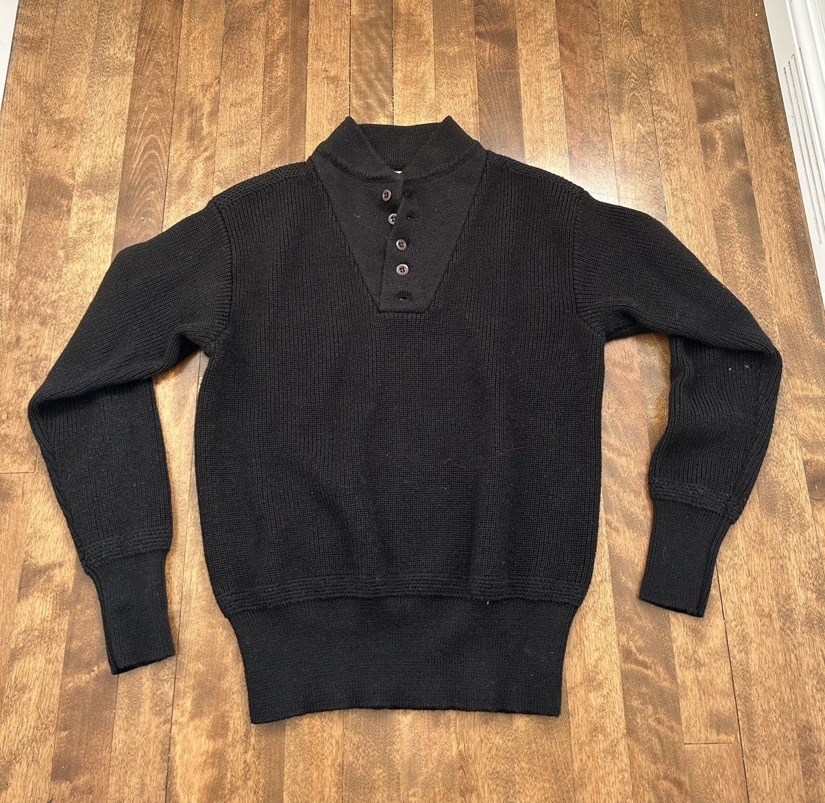 Vintage Bronson MFG High-Neck Knit Sweater Size US M / EU 48-50 / 2 - 4 Thumbnail