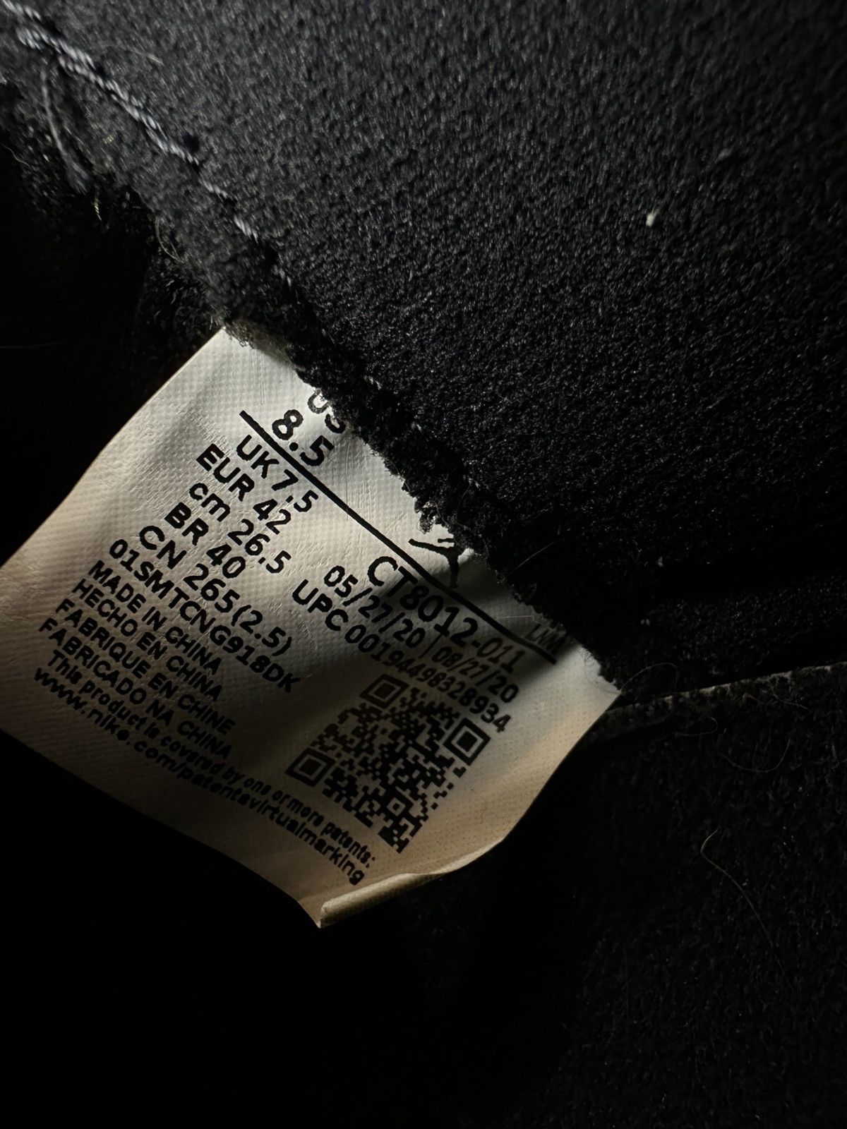 Nike JORDAN 11 JUBILEE Size US 8.5 / EU 41-42 - 8 Thumbnail