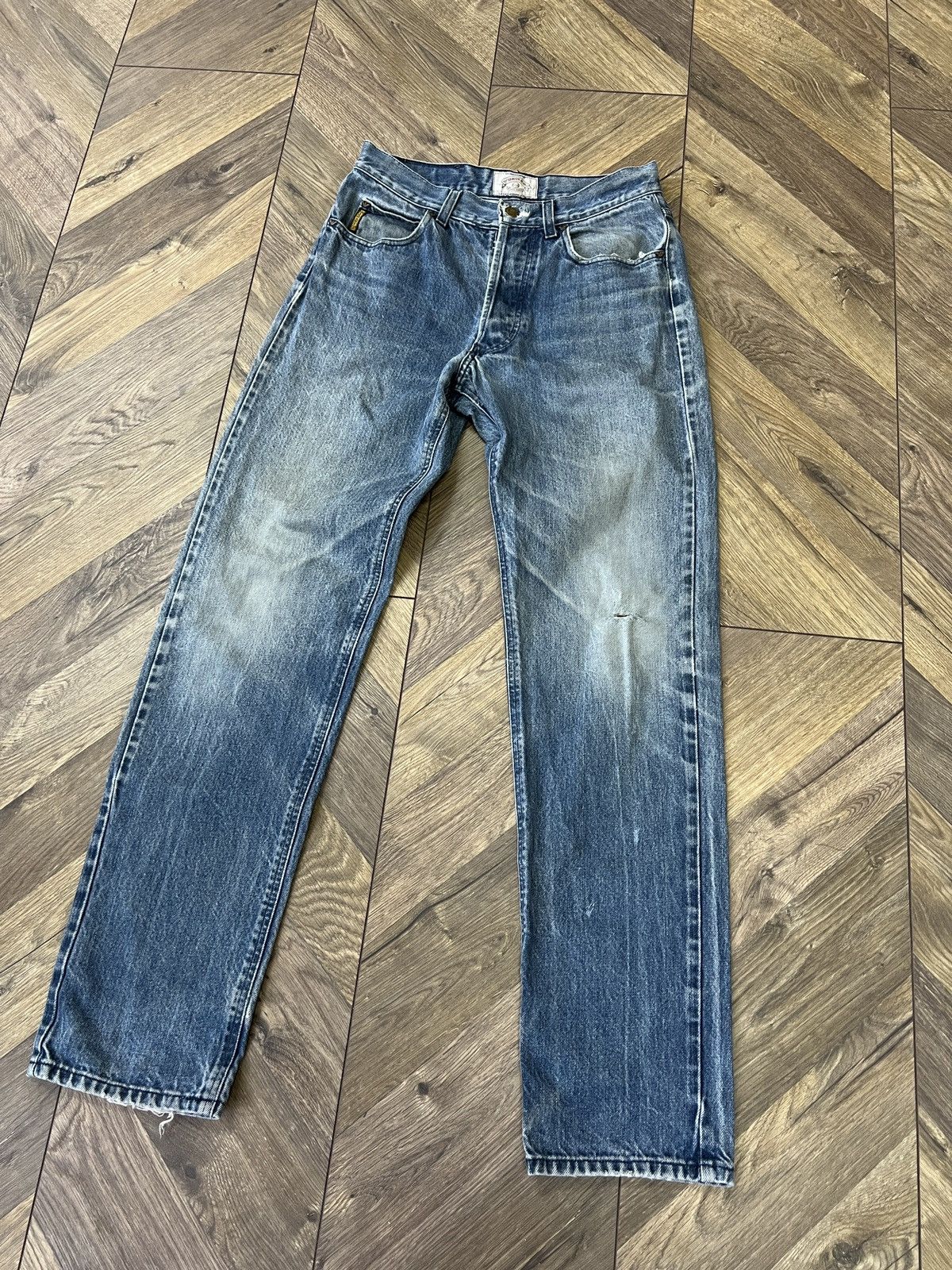 Armani × Emporio Armani × Vintage Vintage Armani Denim Blue Streetwear Jeans Size US 30 / EU 46 - 3 Thumbnail