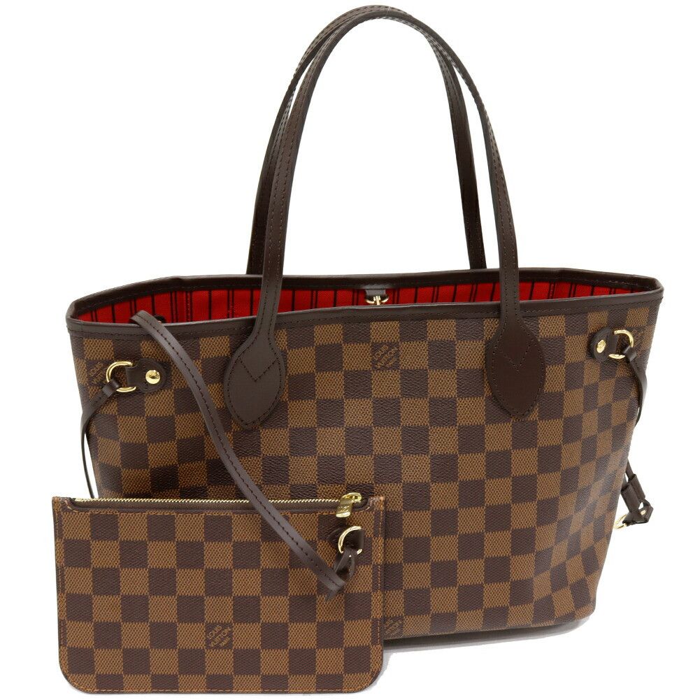 Louis Vuitton Louis Vuitton Louis Vuitton Neverfull Damier 2way Tote Bag Canvas Tote Bag N40600 DUTY FREE for USA Size ONE SIZE - 1 Thumbnail
