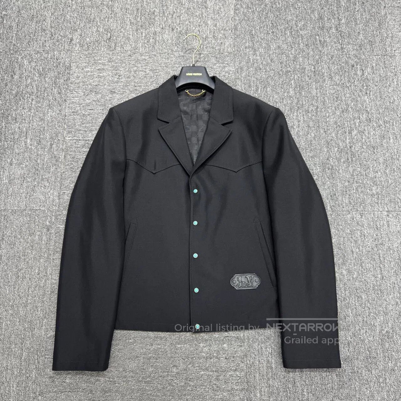 Louis Vuitton louis vuitton short jacket in turquoise. Size US XXL / EU 58 / 5 - 1 Thumbnail