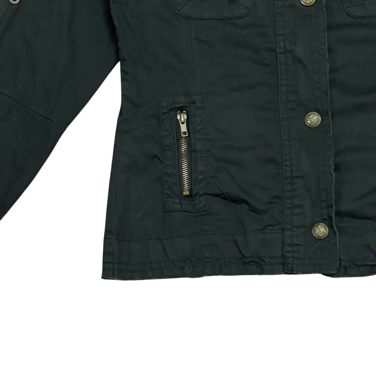 Number (N)ine Jessy Logan Tactical Archival Jacket Y2k Punk Bondage Style Size US L / EU 52-54 / 3 - 4 Thumbnail