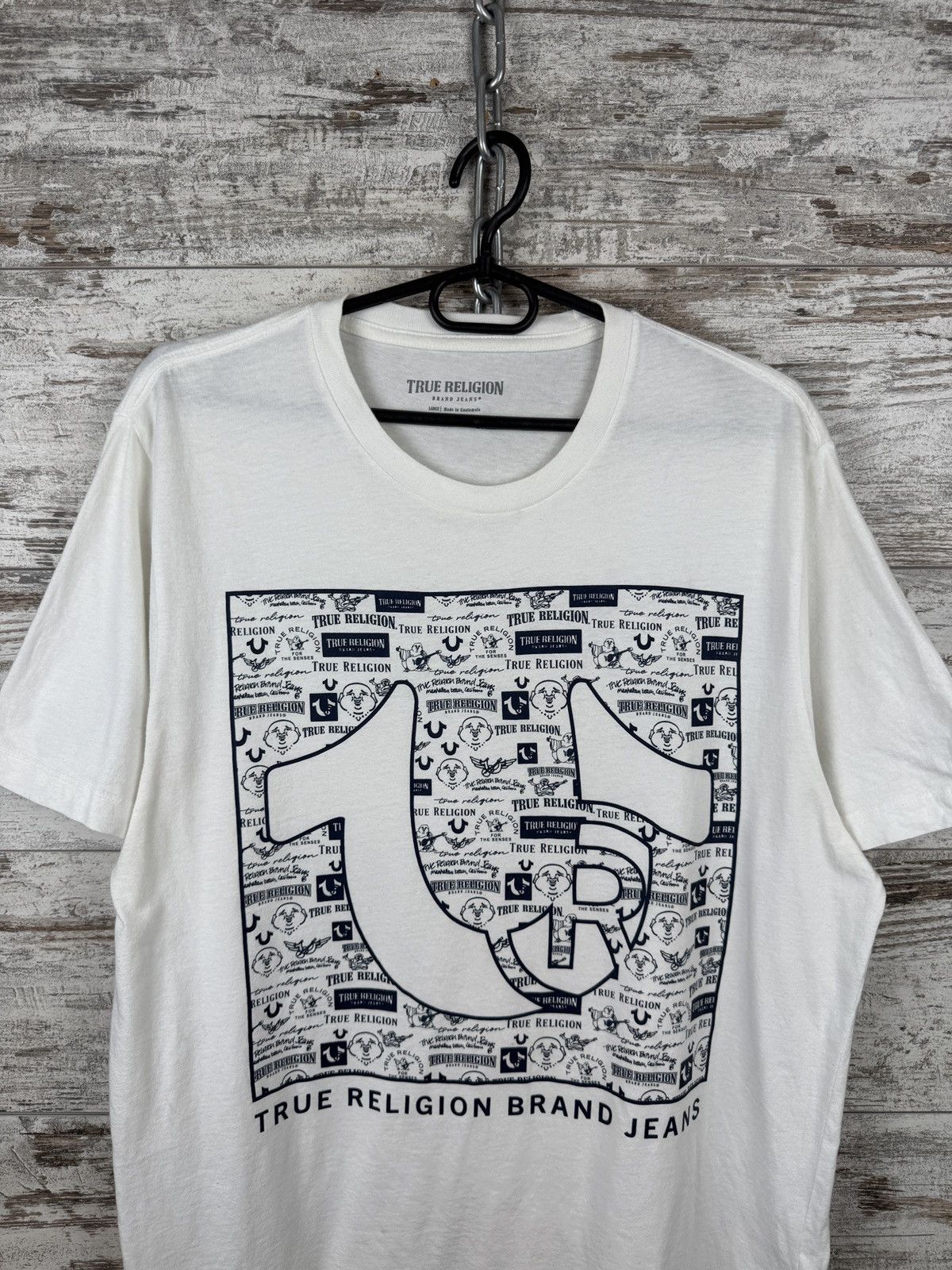 Japanese Brand × True Religion Mens Vintage True Religion T-shirt Japanese style tee y2k Size US L / EU 52-54 / 3 - 3 Thumbnail
