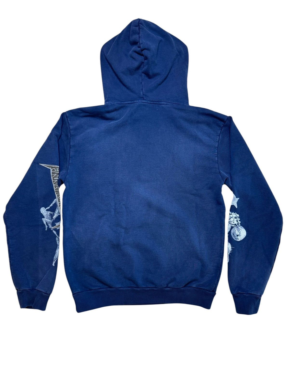 Travis Scott Travis Scott Met Life Hoodie I Washed Blue SIZE MEDIUM Size US M / EU 48-50 / 2 - 2 Thumbnail