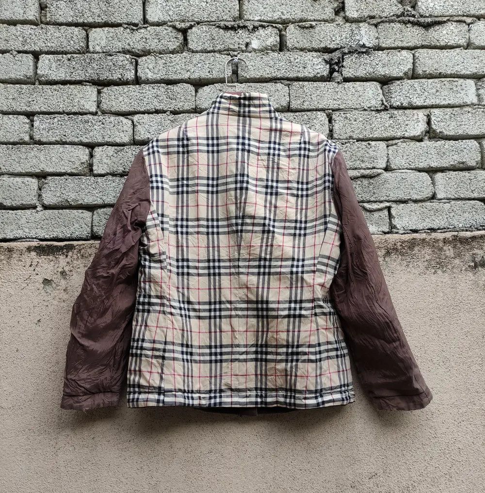 Burberry × Vintage BURBERRY NOVA CHECK VINTAGE REVERSIBLE DOWN JACKET Size US XS / EU 42 / 0 - 2 Thumbnail