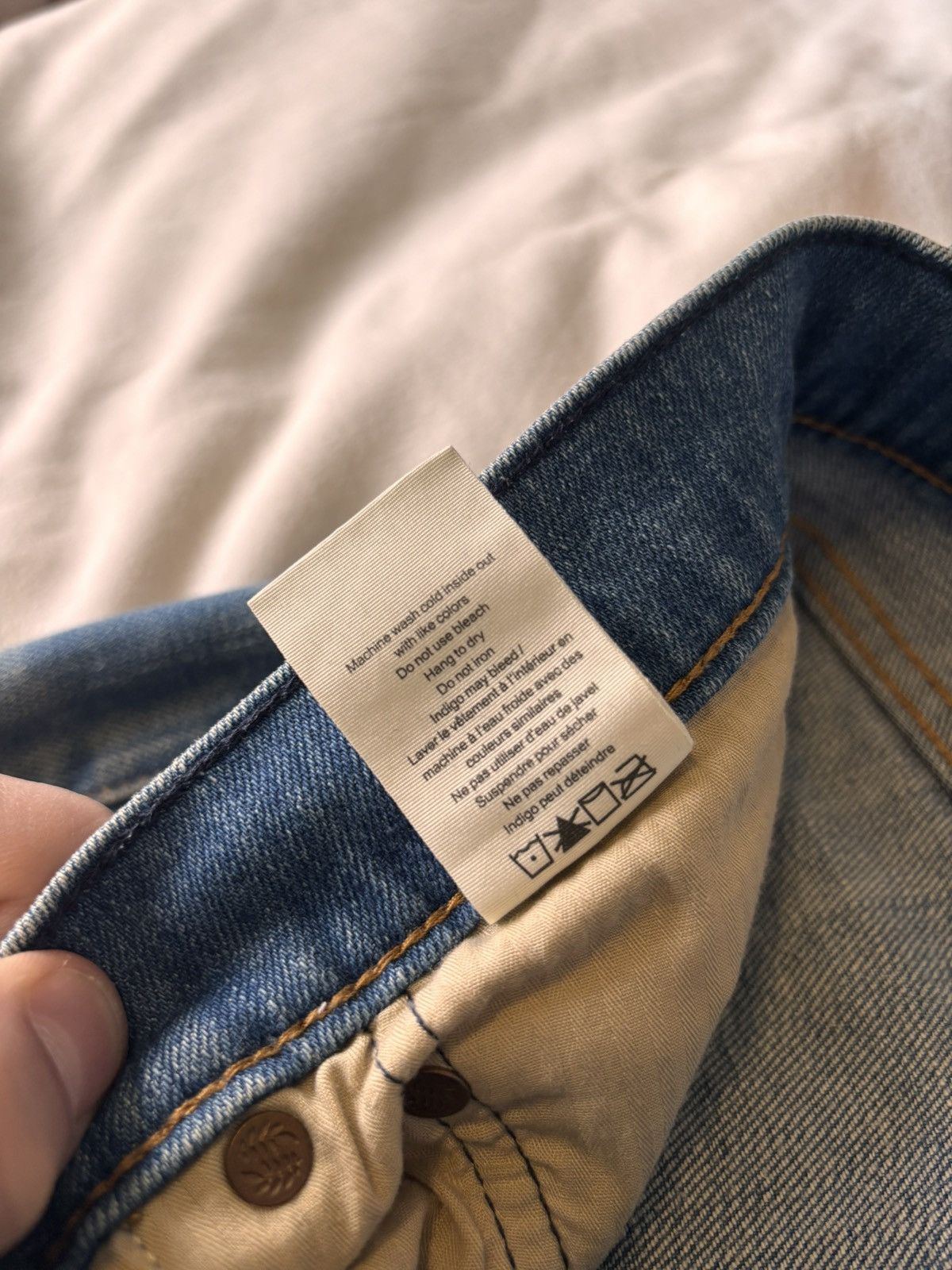 Rag & Bone Rag & Bone Unisex Jeans Size US 32 / EU 48 - 5 Thumbnail