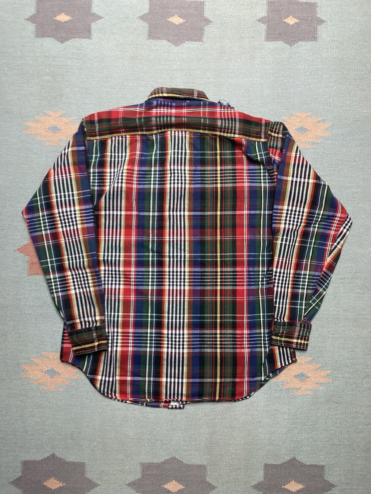 Polo Ralph Lauren × Vintage Polo Ralph Lauren flannel shirt woven cotton thick plaid XL Size US XL / EU 56 / 4 - 6 Thumbnail
