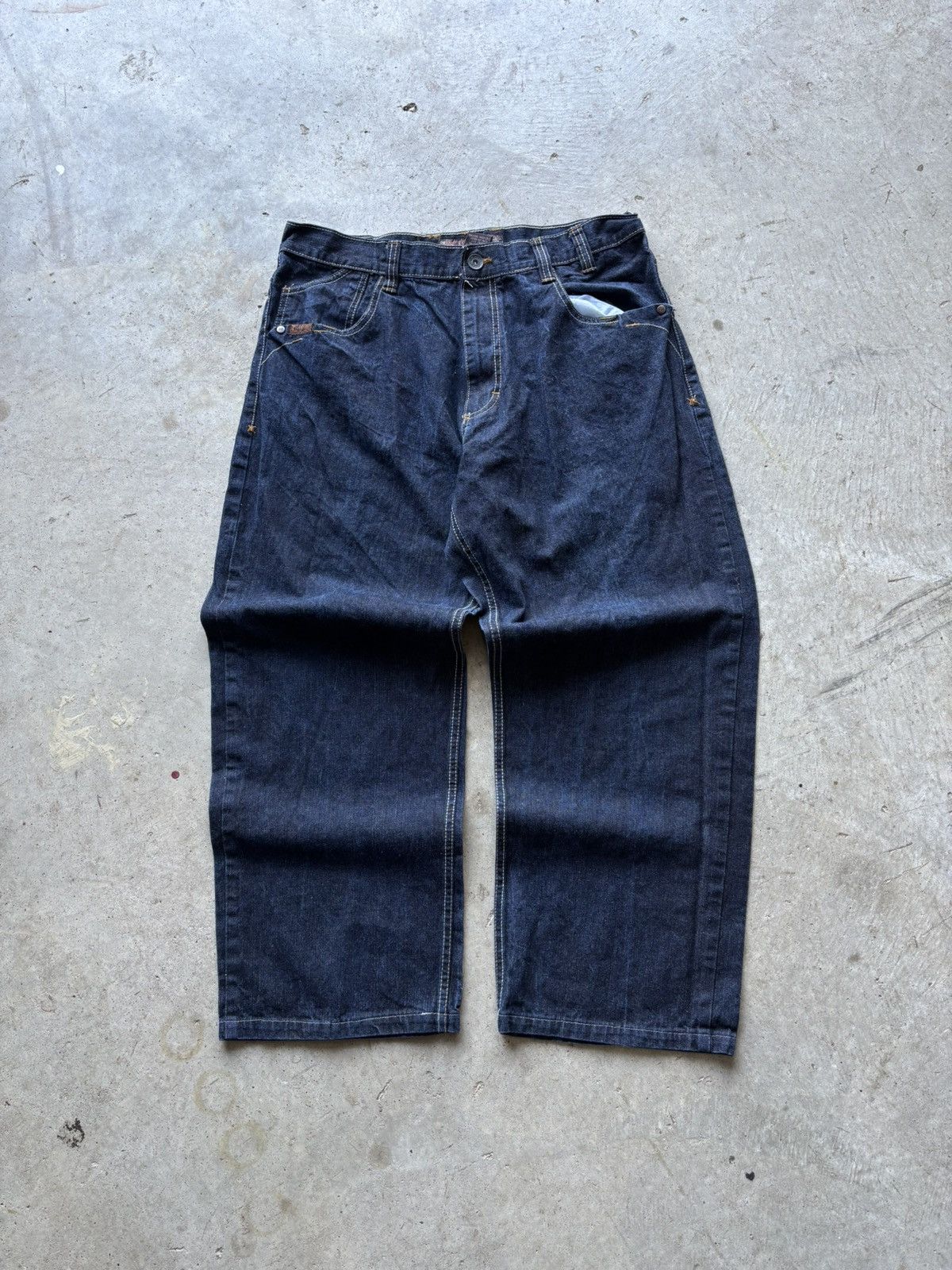 Mecca Y2k Mecca Apparel Dark Denim Size US 36 / EU 52 - 1 Thumbnail