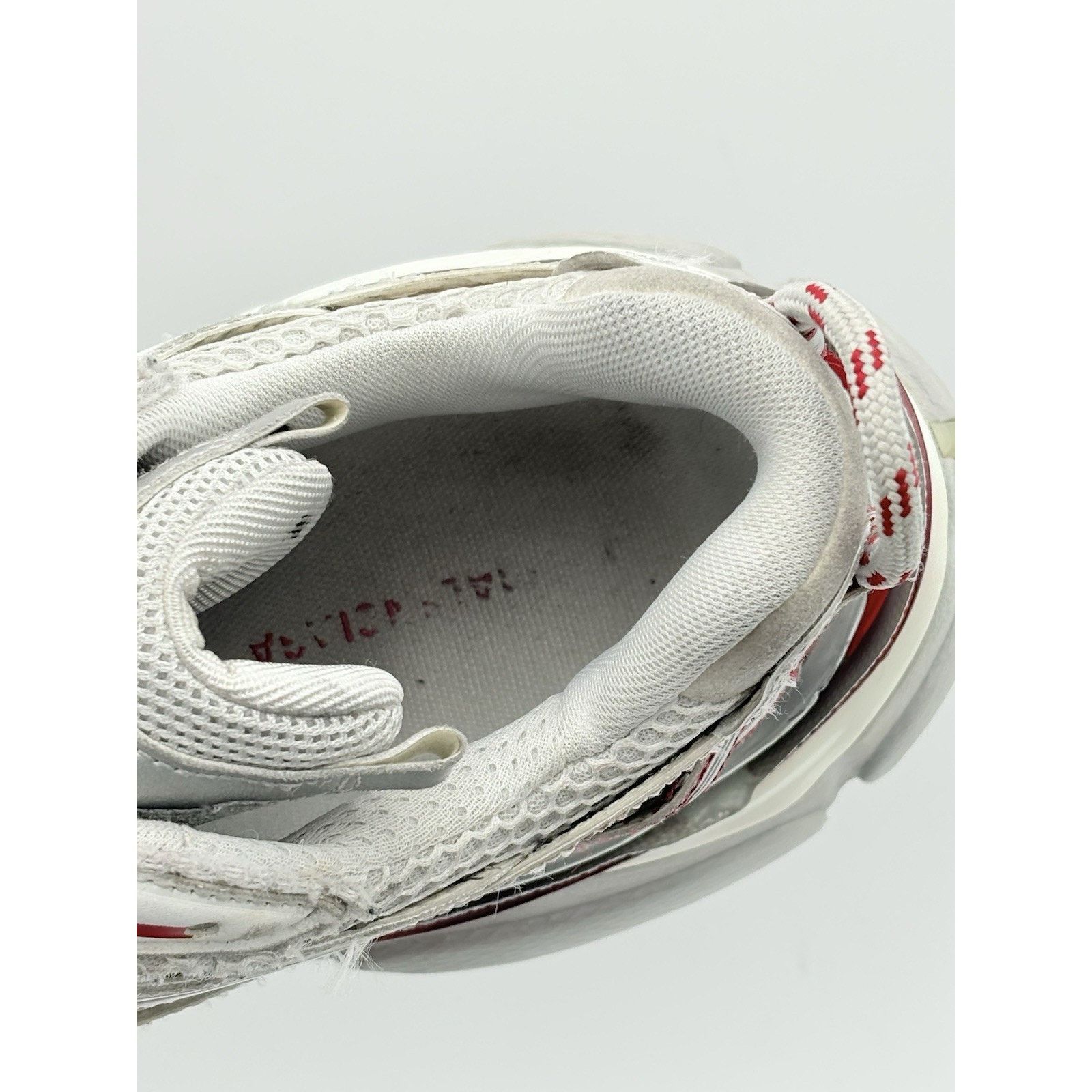 Balenciaga Balenciaga Runner 2.0 ' White Grey Red ' | GREAT CONDITION! Size US 11 / EU 44 - 6 Thumbnail