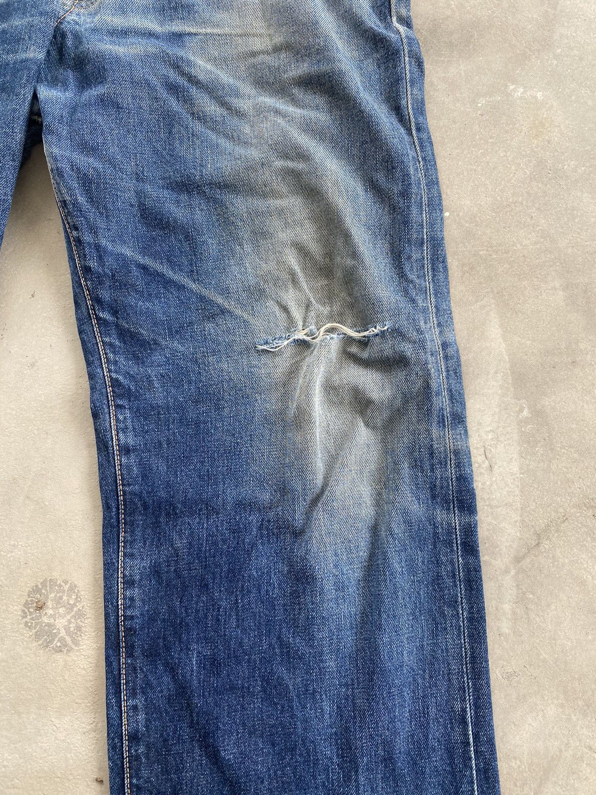 Edwin × Vintage VINTAGE EDWIN WELL WORN PREMIUM 5105 DENIM Size US 34 / EU 50 - 2 Thumbnail