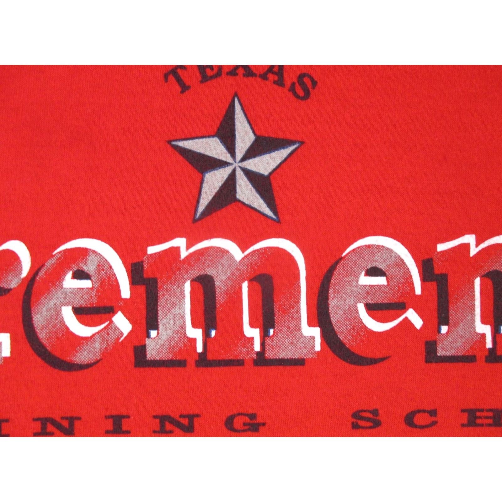 Vintage VINTAGE TEXAS FIREMEN TRAINING SCHOOL T-Shirt XXS fire fighter 80s Size US XS / EU 42 / 0 - 5 Thumbnail