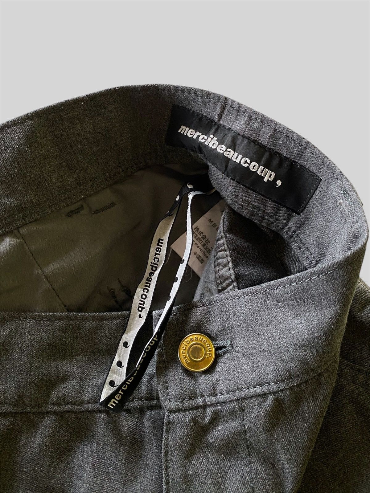 Issey Miyake Vintage Mercibeaucoup Drop Crotch Reverse Pants Size US 30 / EU 46 - 3 Thumbnail