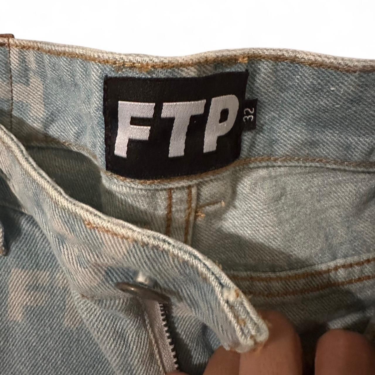 Fuck The Population FTP All Over Jeans Size US 32 / EU 48 - 3 Thumbnail