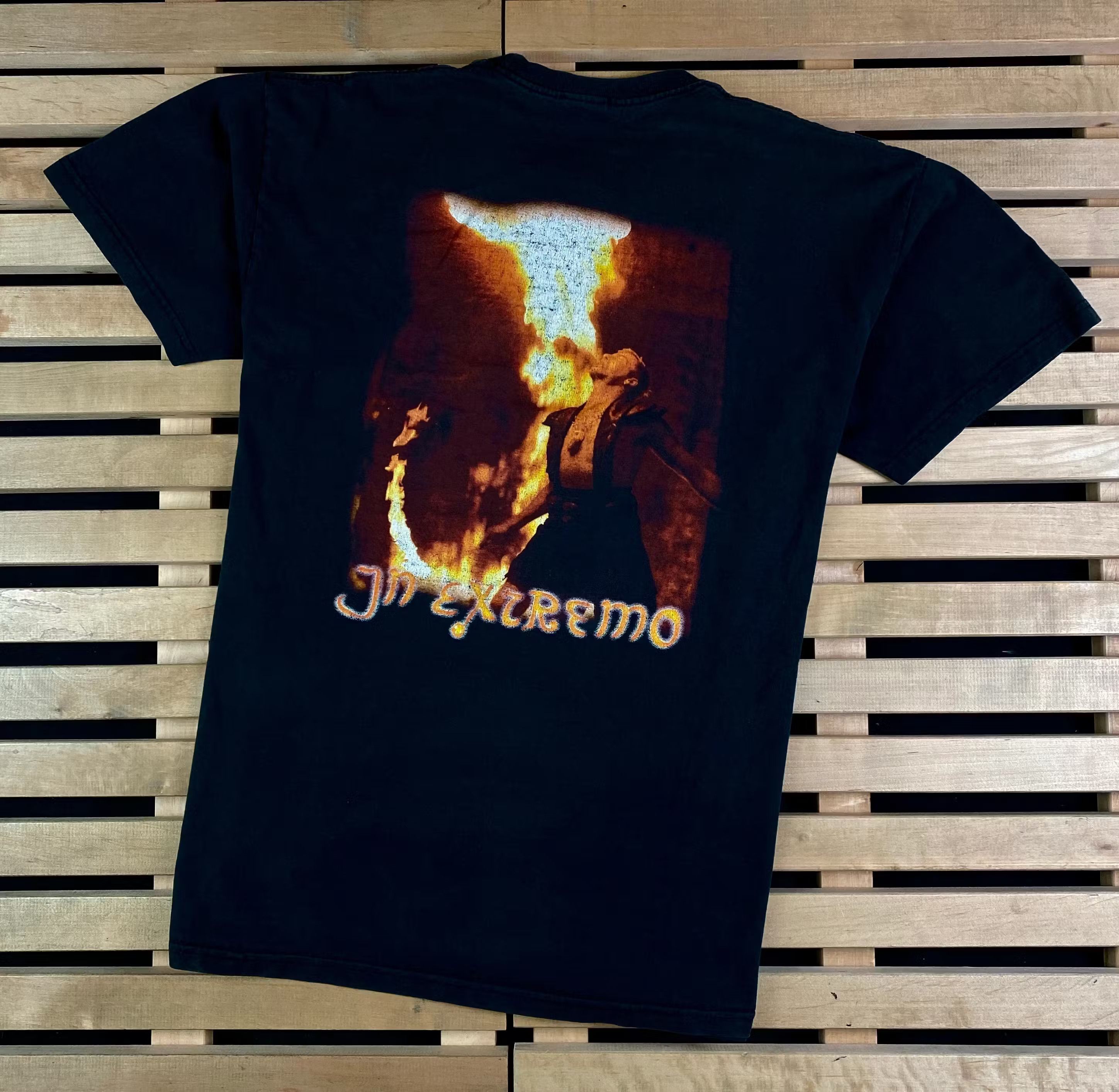 Band Tees Mens Vintage T Shirt In Extremo Vollmond Size L Size US L / EU 52-54 / 3 - 7 Thumbnail