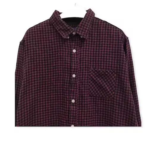 Flannel Vintage Cinema Plaid Tartan Flannel Shirt Size US L / EU 52-54 / 3 - 2 Thumbnail