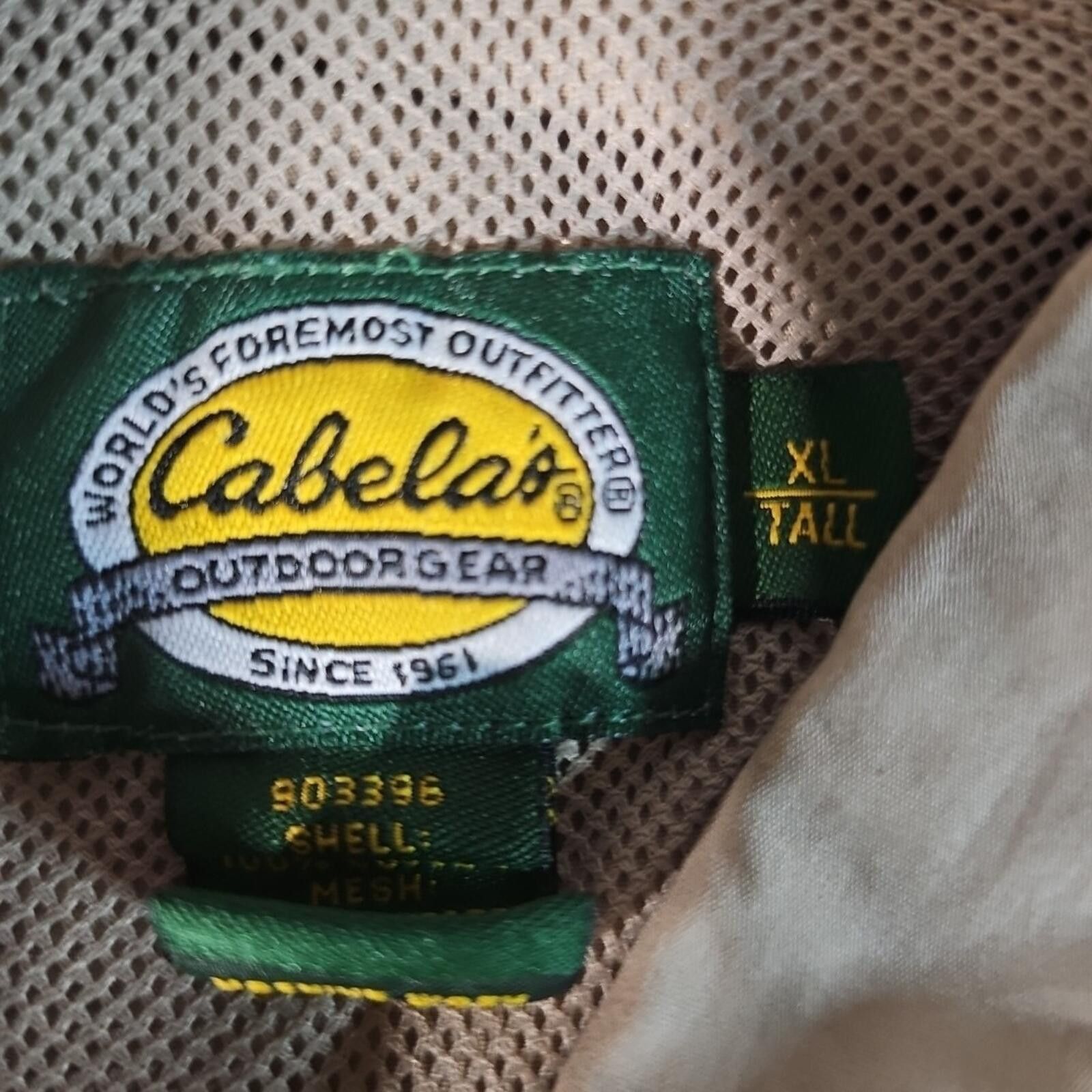 Cabelas Cabelas XLT Outdoorsman Button Up Shirt Size US XL / EU 56 / 4 - 6 Thumbnail