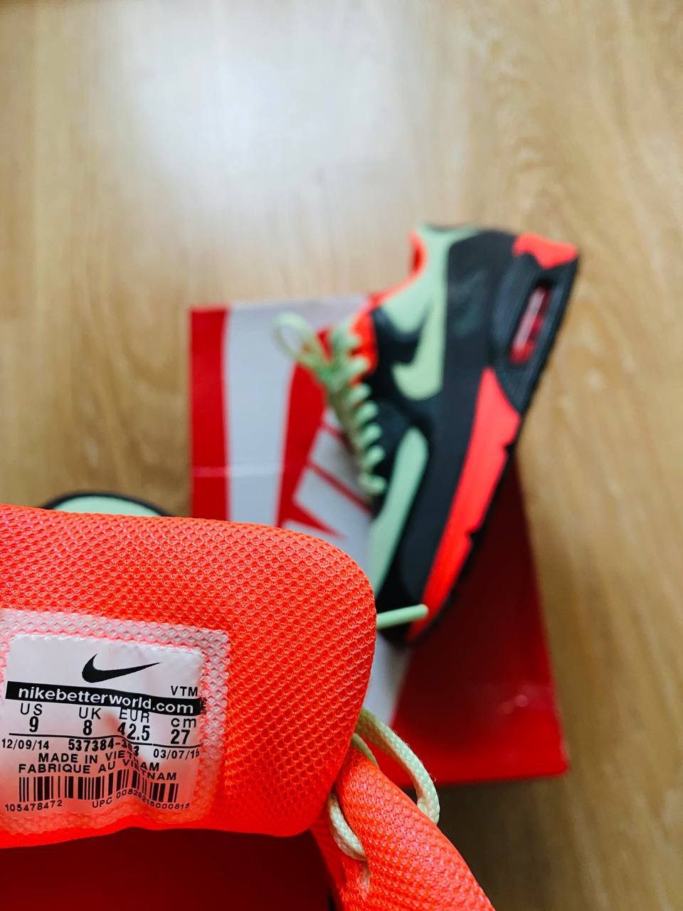 Nike ACG NikeLab Air Max 90 Vapor 2014 Bw Parra Size US 9 / EU 42 - 15 Thumbnail