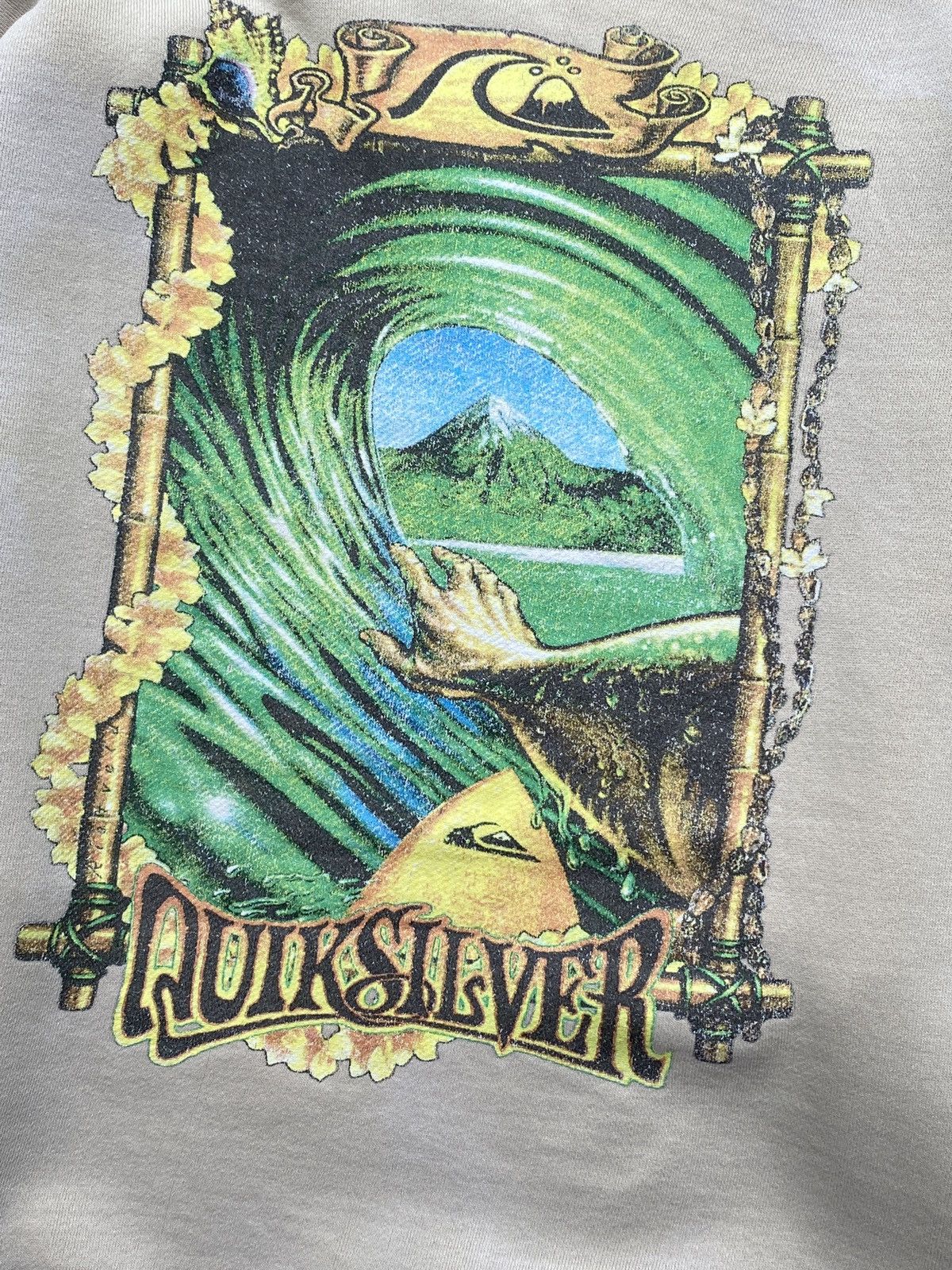 Quicksilver Vintage 90s Quicksilver Surf Sweatshirt Size US M / EU 48-50 / 2 - 6 Thumbnail
