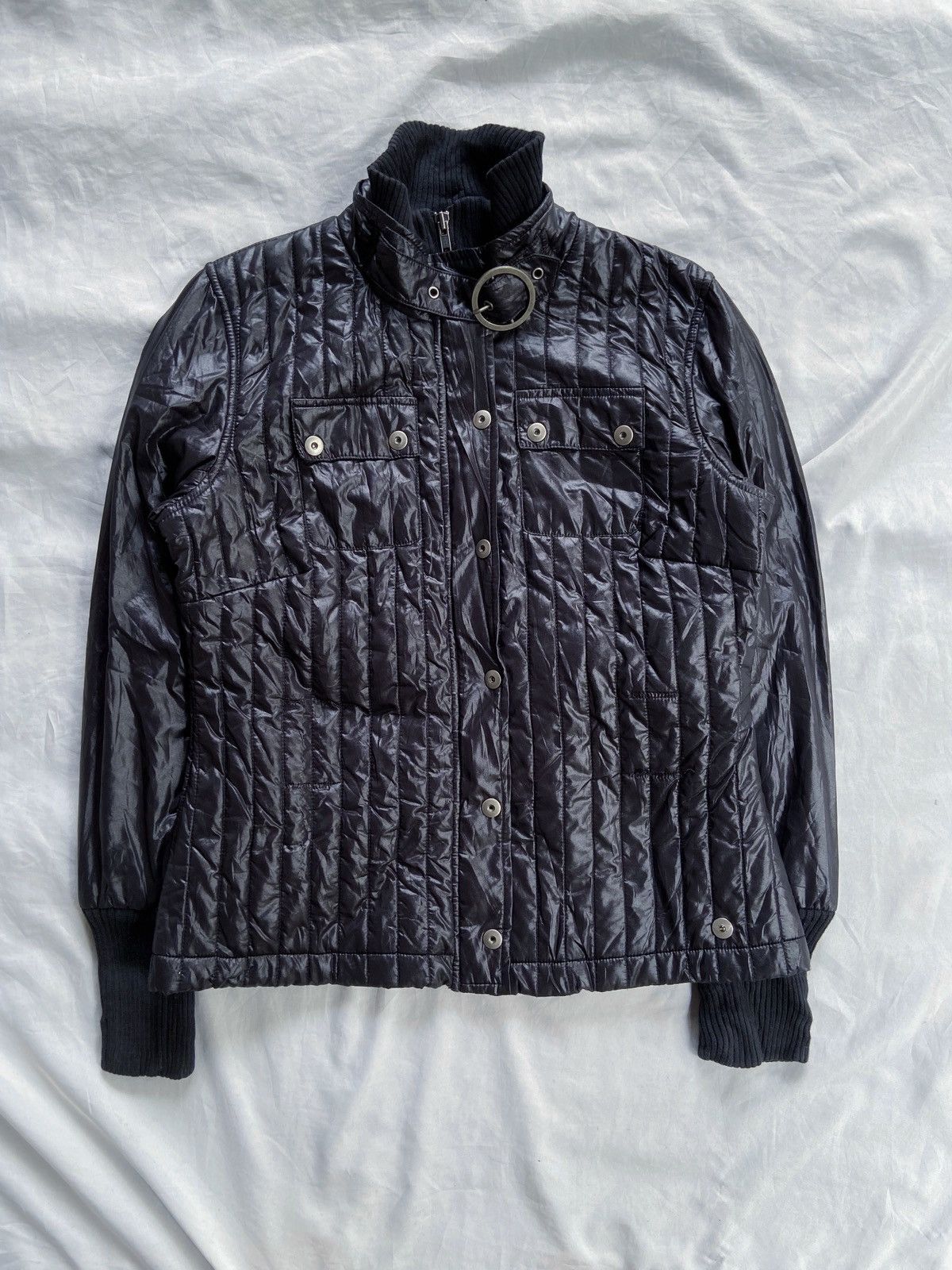 Japanese Brand MINI CHOPPER PUNK STYLE ZIP JACKET Size US S / EU 44-46 / 1 - 2 Thumbnail
