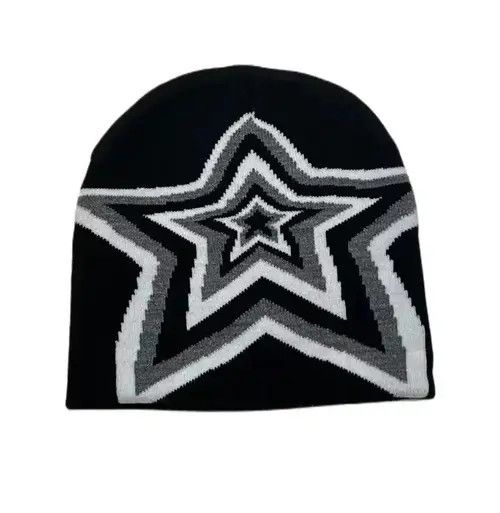 Japanese Brand Star Unisex Bennie Hat Size ONE SIZE - 2 Thumbnail