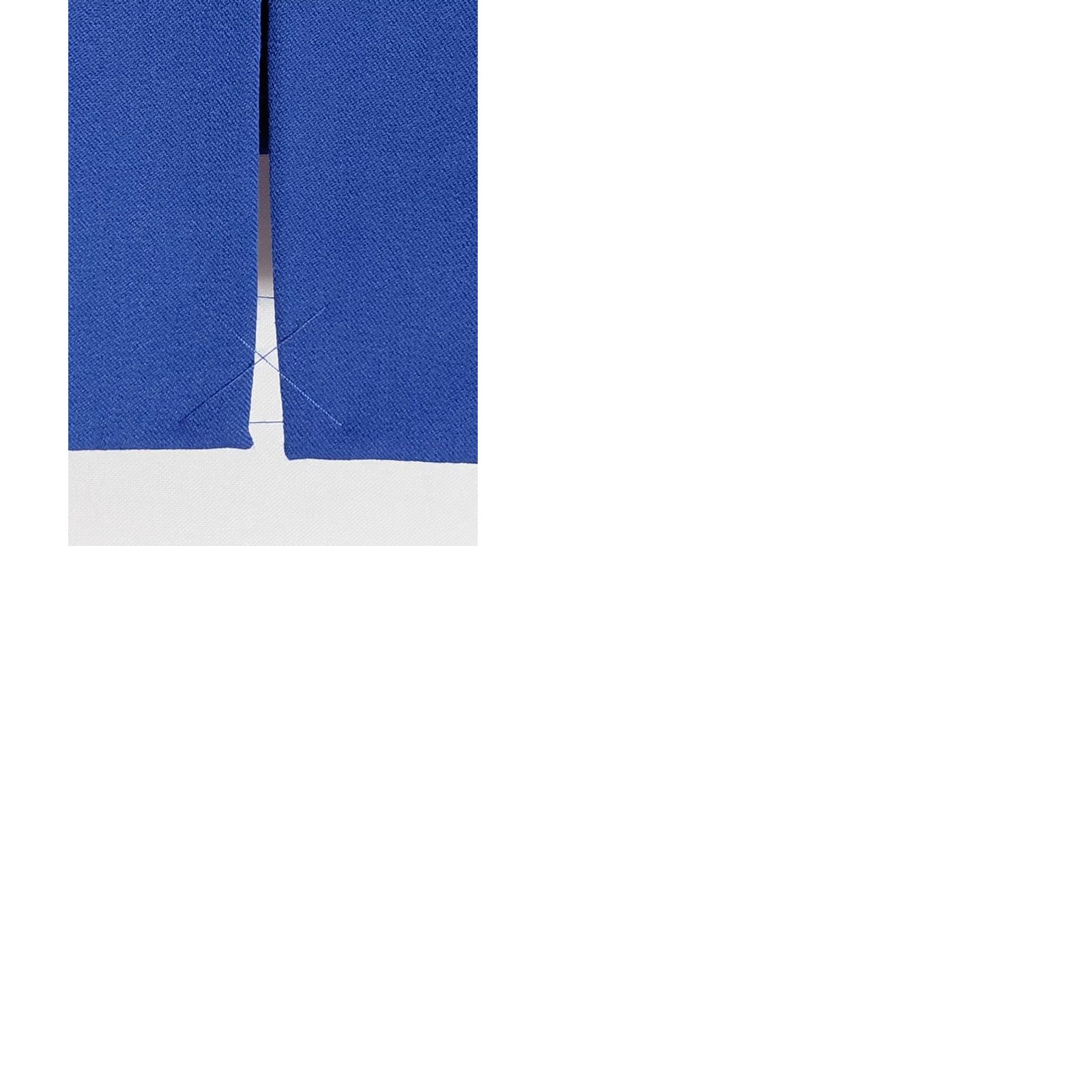 Express NWT EXPRESS Pencil Skirt Blue Solid Women Size 10 Skirt Knee Length Zip Stretch Spring Fall Business Casual Womens Blue Pencil Skirt NWT EXPRESS Size 32" / US 10 / IT 46 - 9 Thumbnail