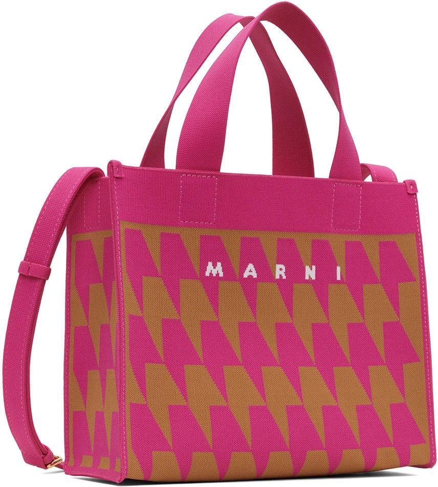Marni o1y1125 Size : OS / Handbag in Fuchsia/Beige Size ONE SIZE - 2 Thumbnail